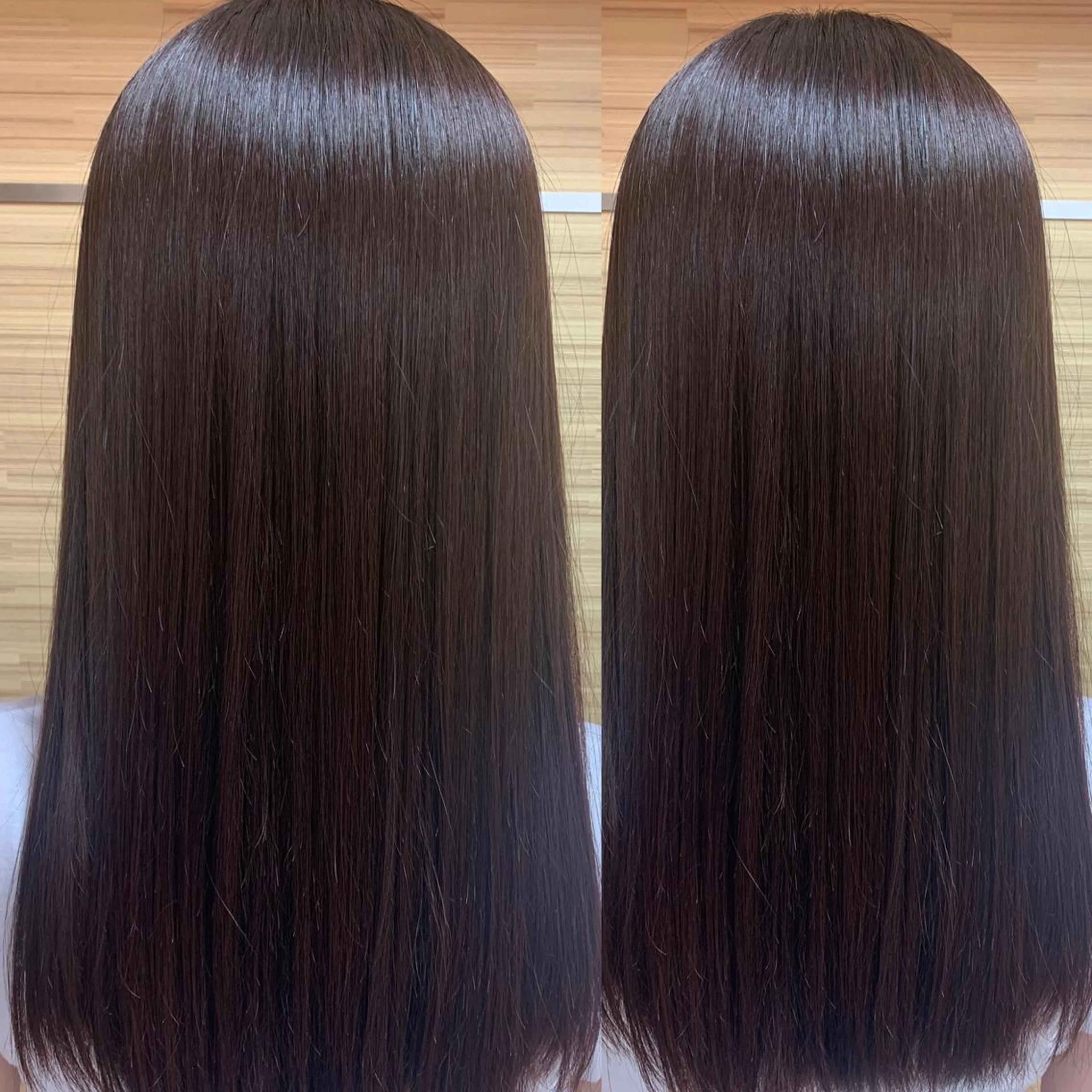 セミロング パーマ 縮毛/レイヤー 韓国/橋口のヘアスタイル