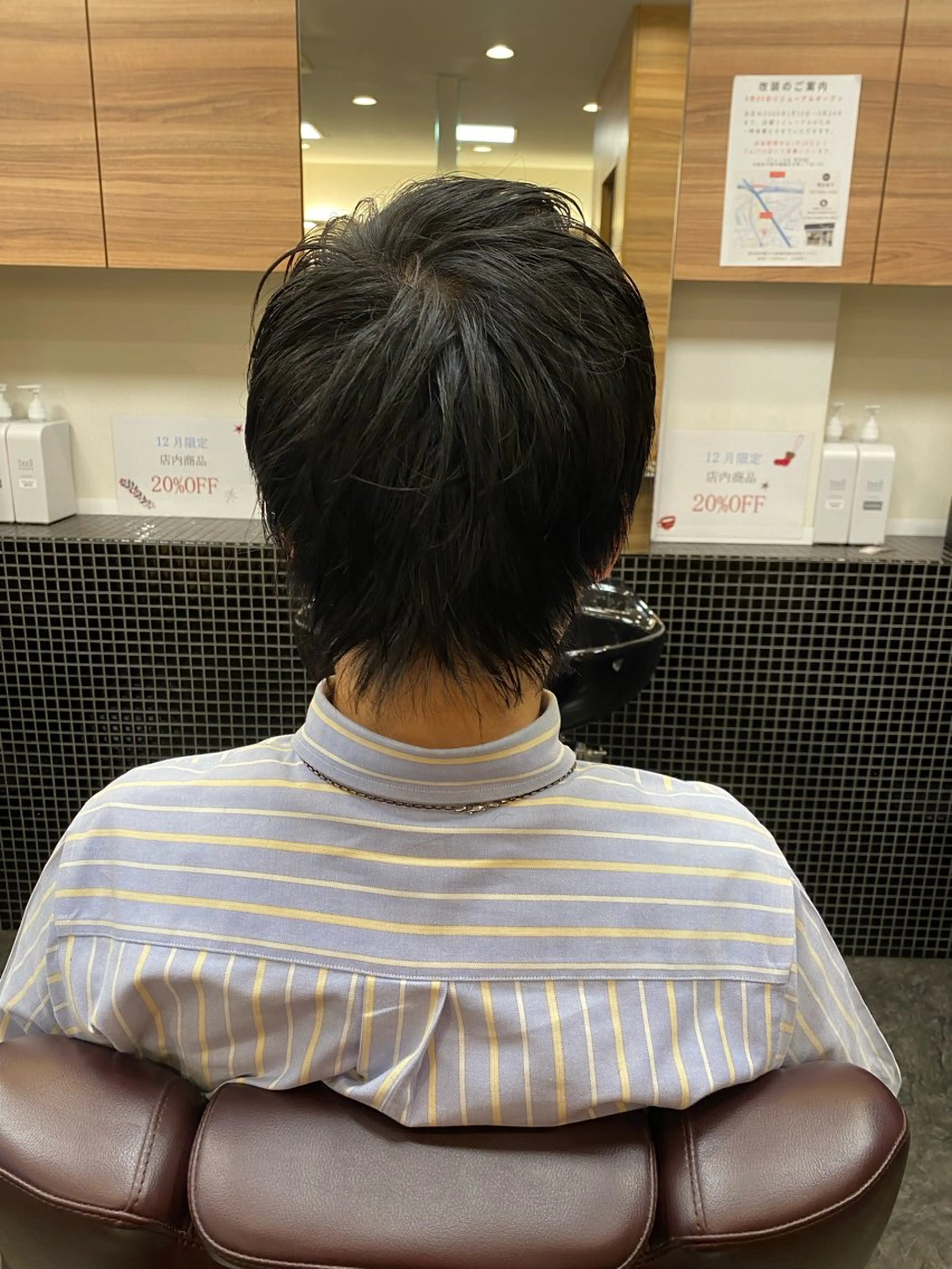 ショート メンズ メンズカット０円 モデル募集野田阪神のヘアスタイル