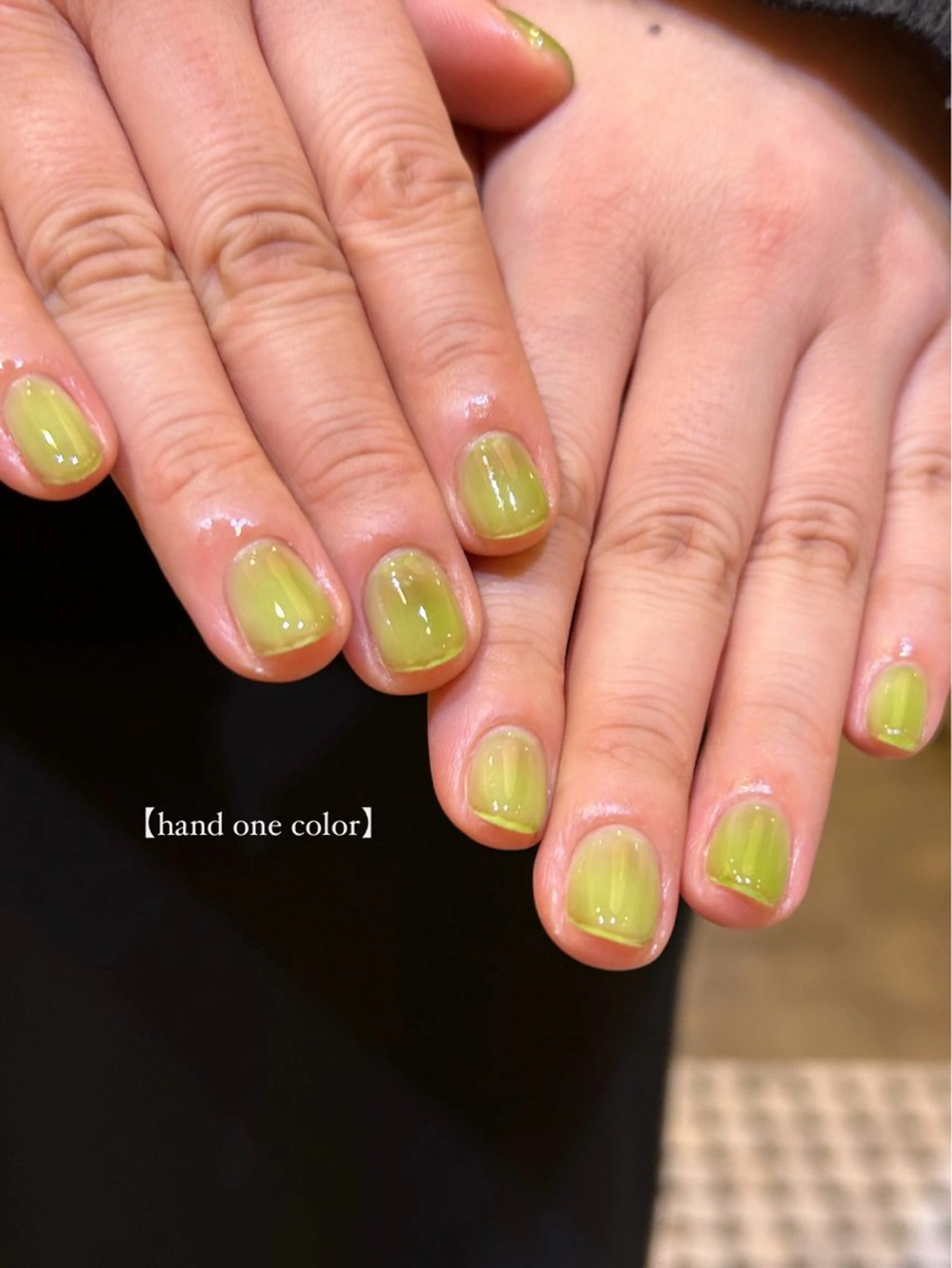 ネイル Yumiシンプル 広尾→銀座のネイルデザイン