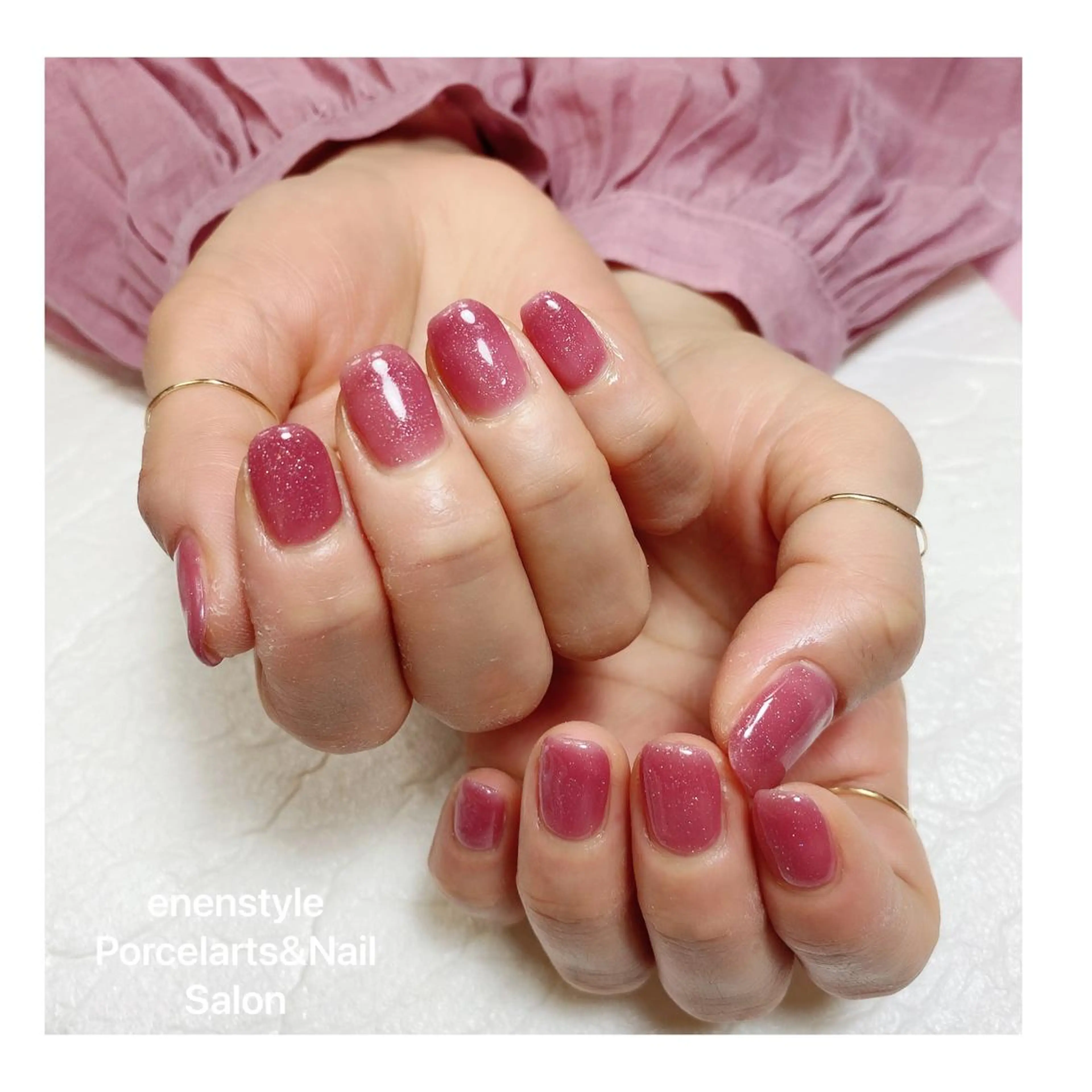 ミディアム ネイル 👑enen style👑のネイルデザイン