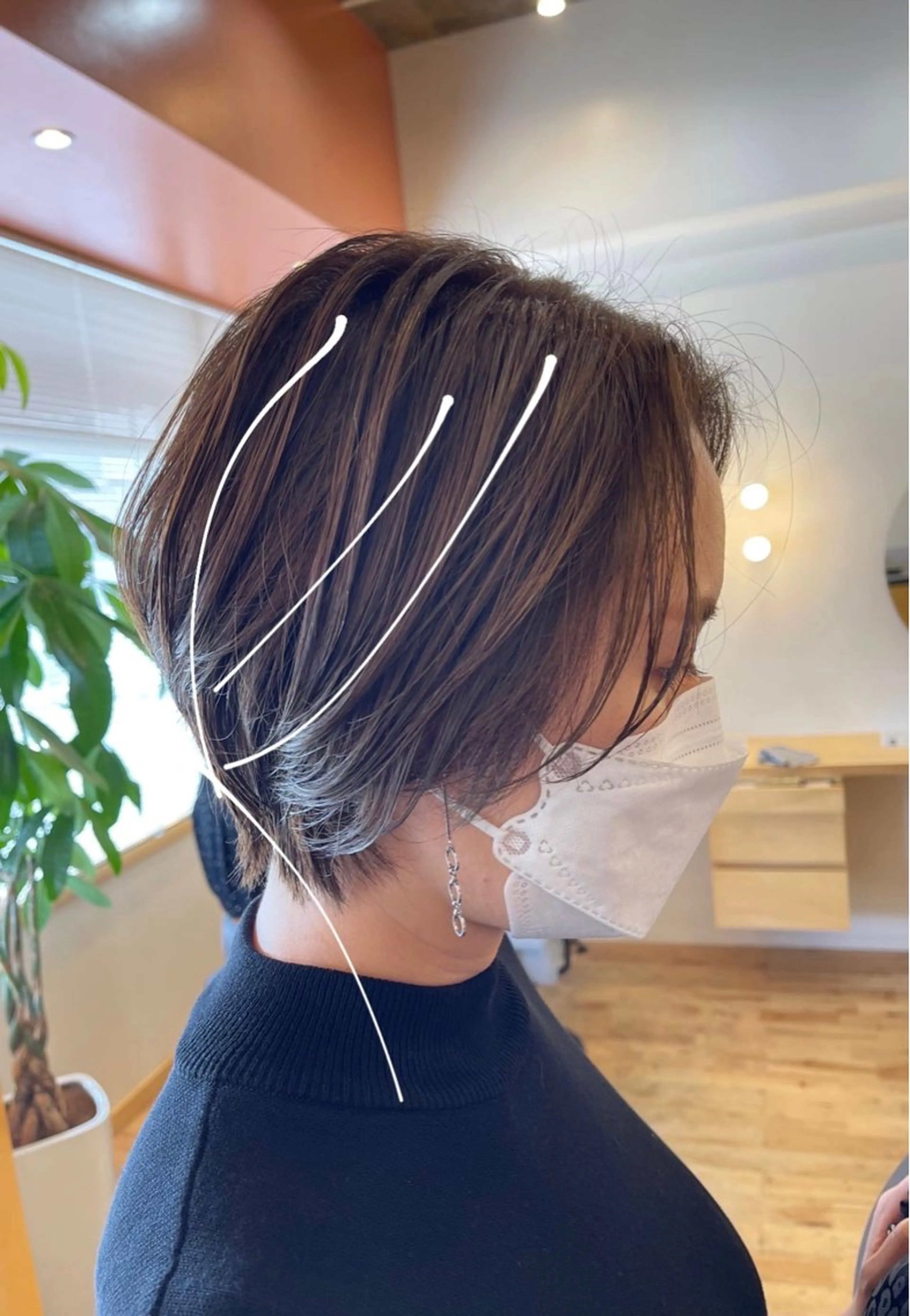 ショート せ らのヘアスタイル