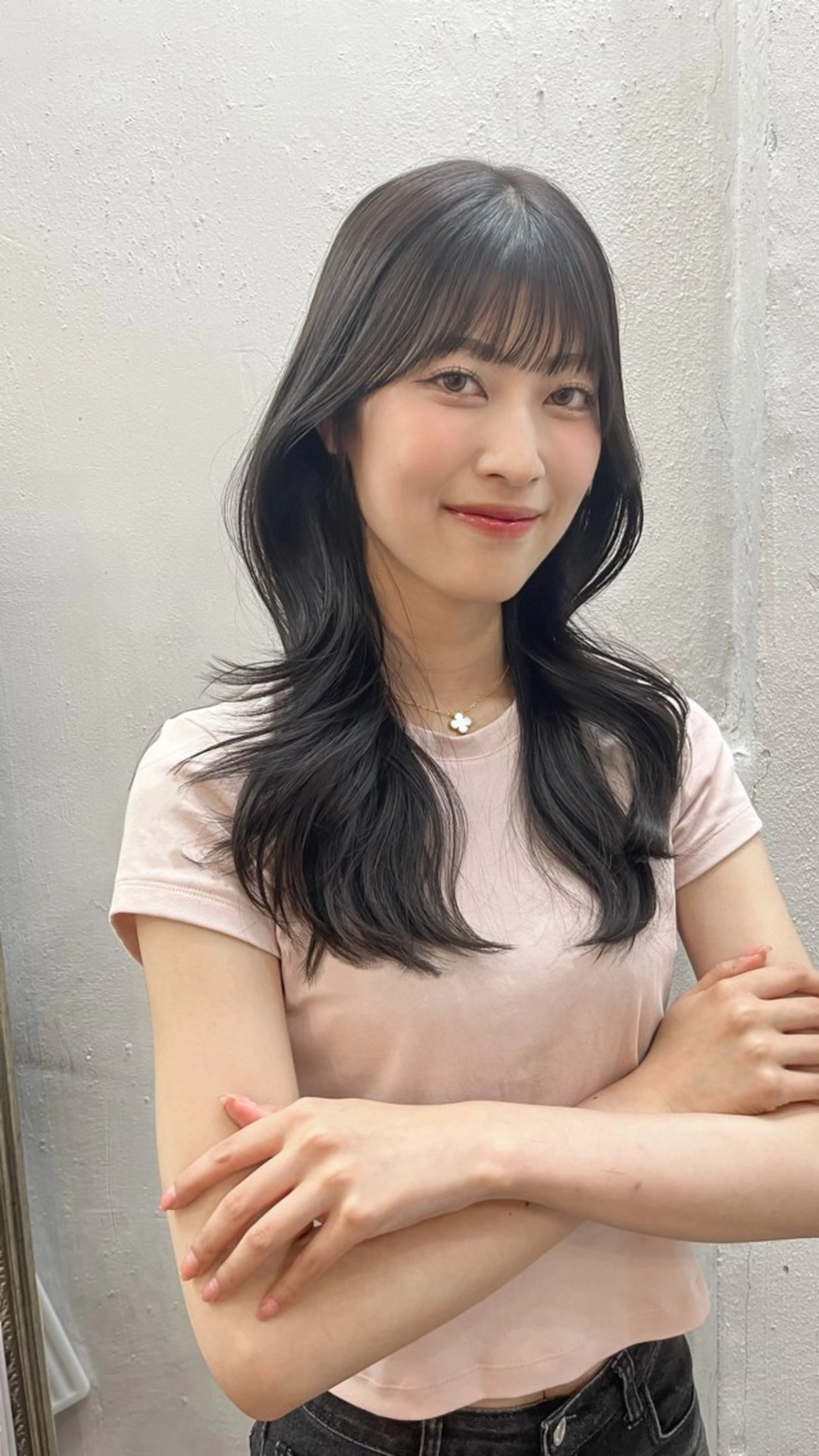 ロング カラー AMELE所属・店長【似合わせヘア】 前杉健太のヘアスタイル