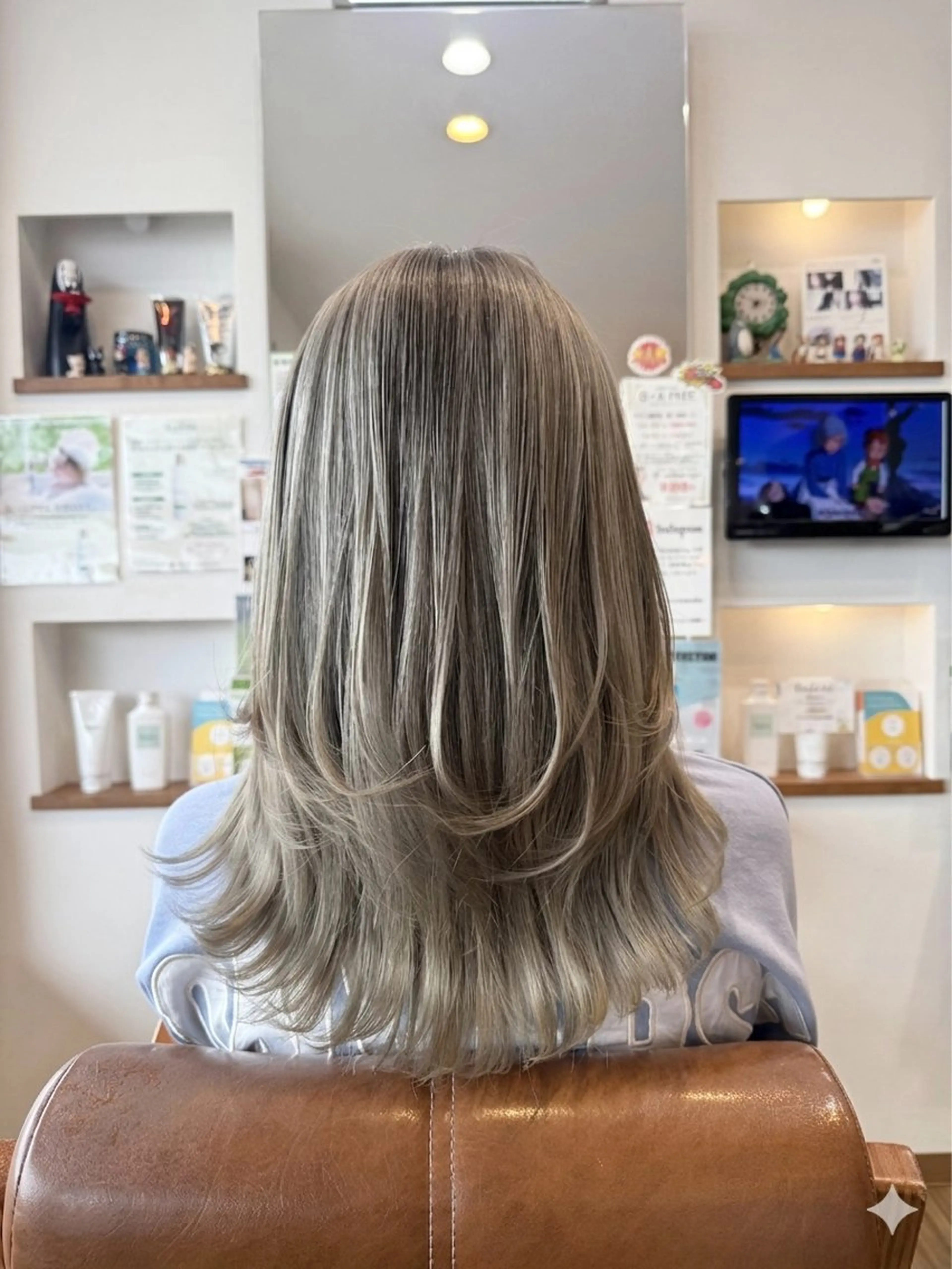 カラー ヘアカラー 心cocoro RISAのヘアスタイル