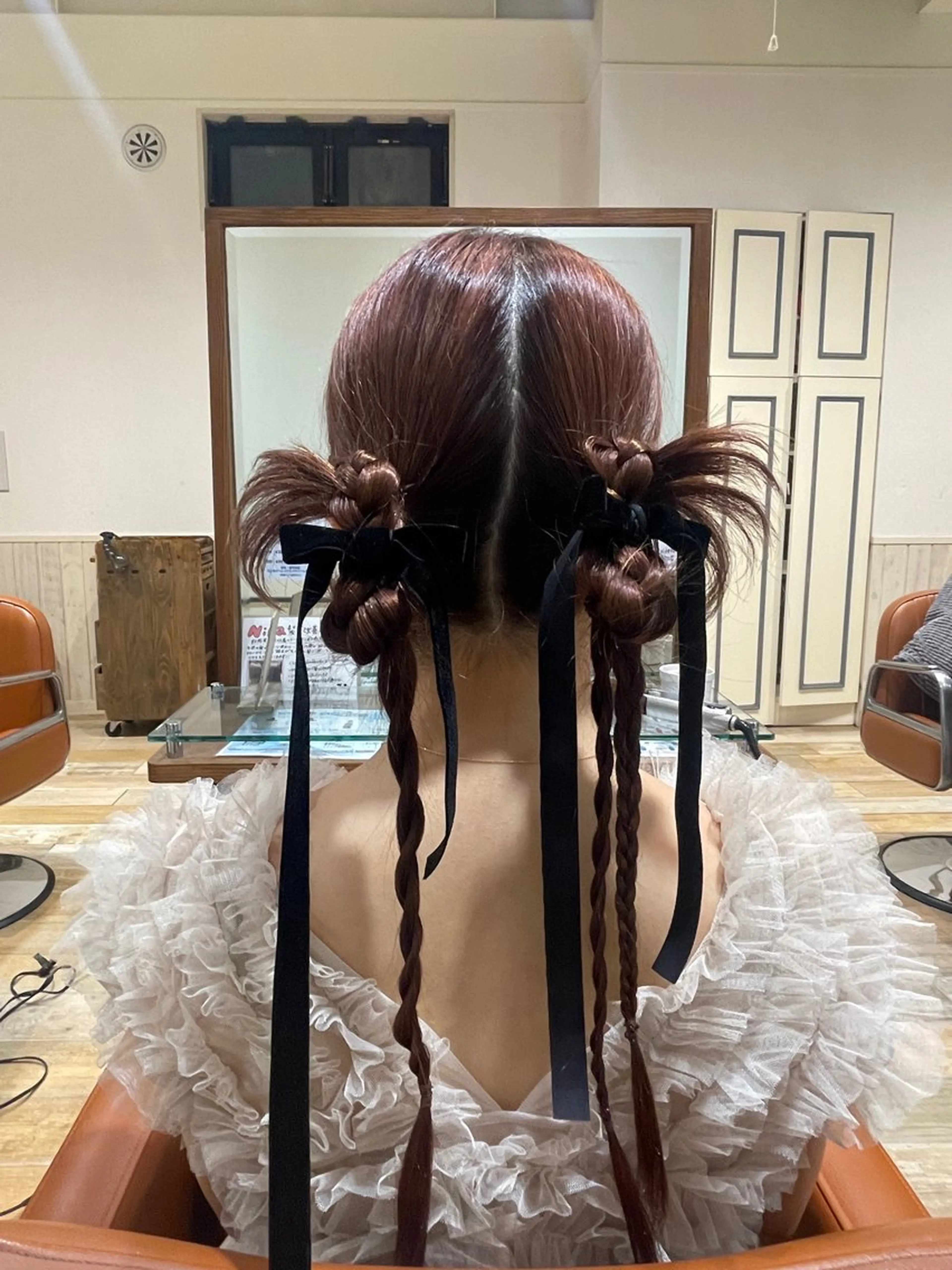ヘアアレンジ 近 大和のヘアスタイル