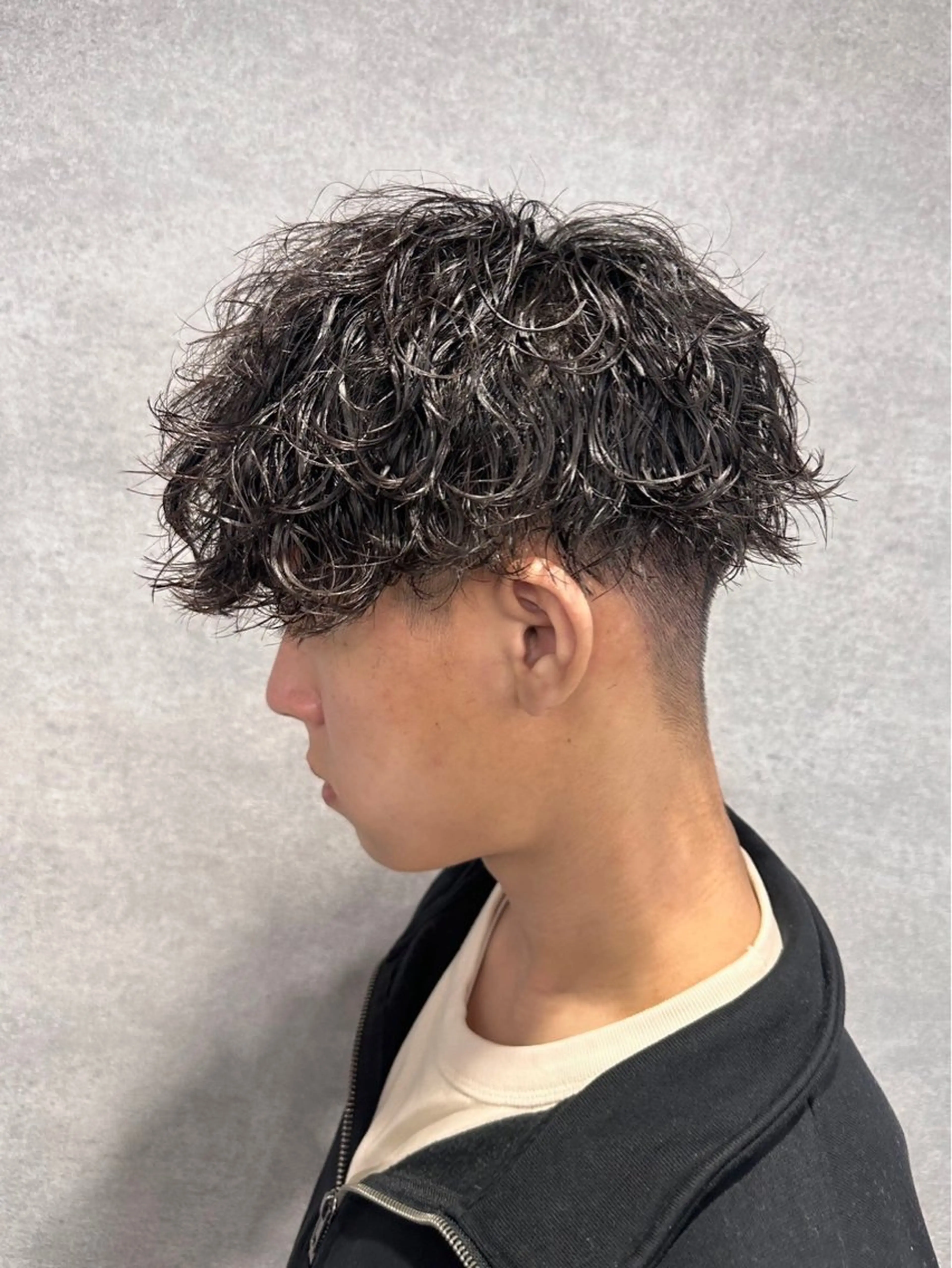 ショート カラー パーマ メンズ キッズ カット パーマ トリートメント ヘアセット 🔥パーマ特化🔥 優馬のヘアスタイル