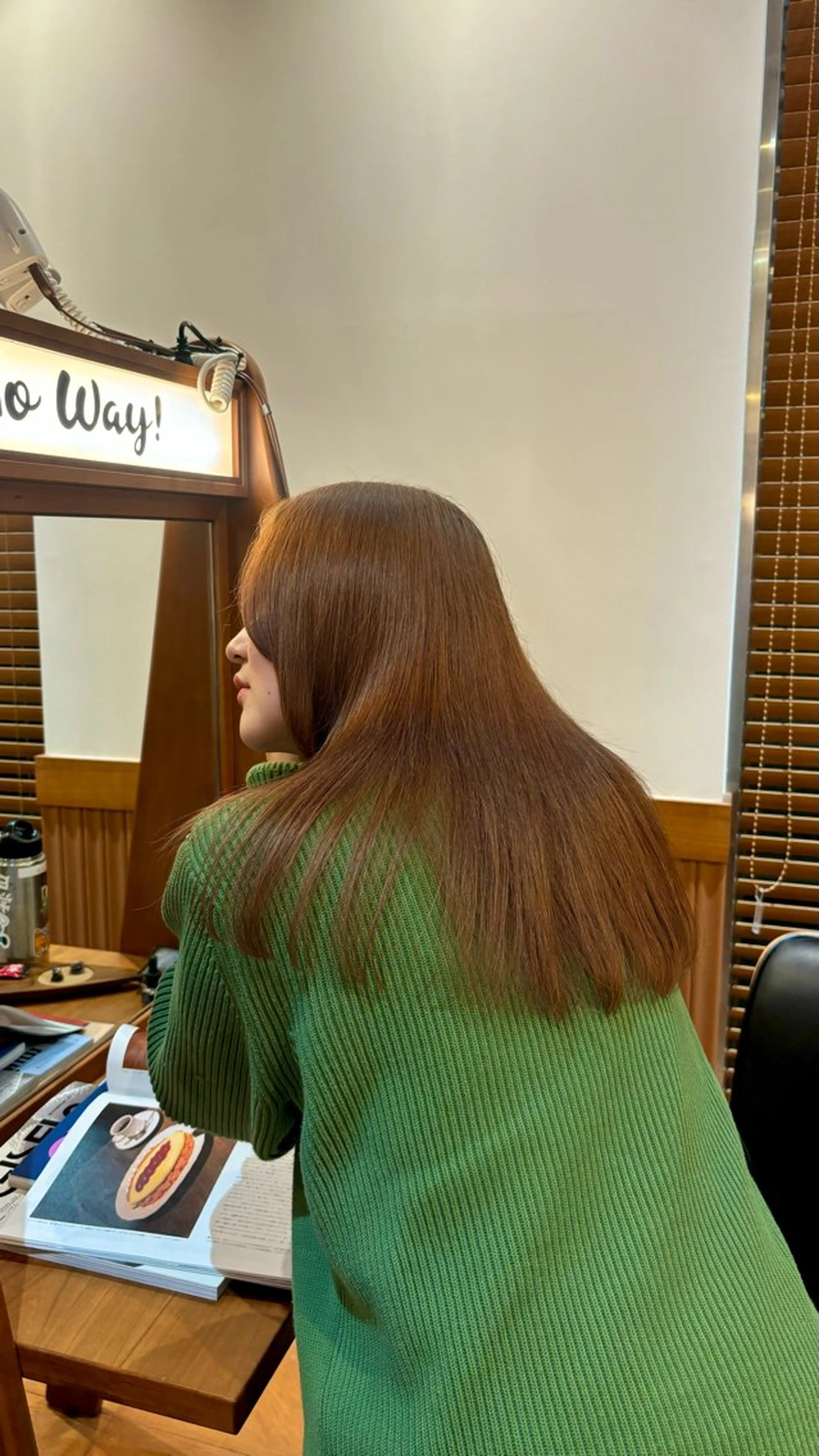 ロング カラー SASAnagano 堀内未梨のヘアスタイル