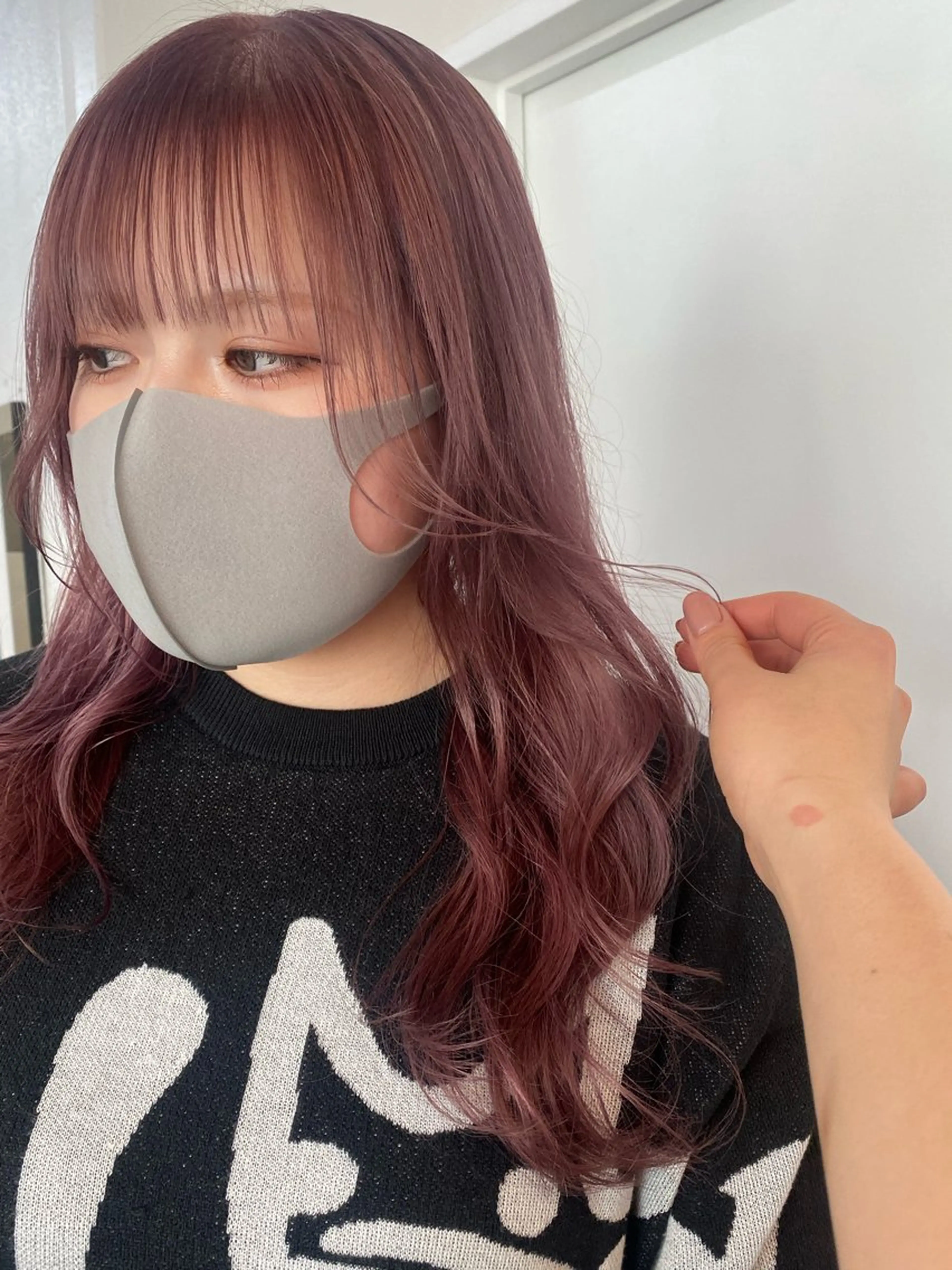 セミロング カラー ichika/福岡 /透明感カラー🤎のヘアスタイル