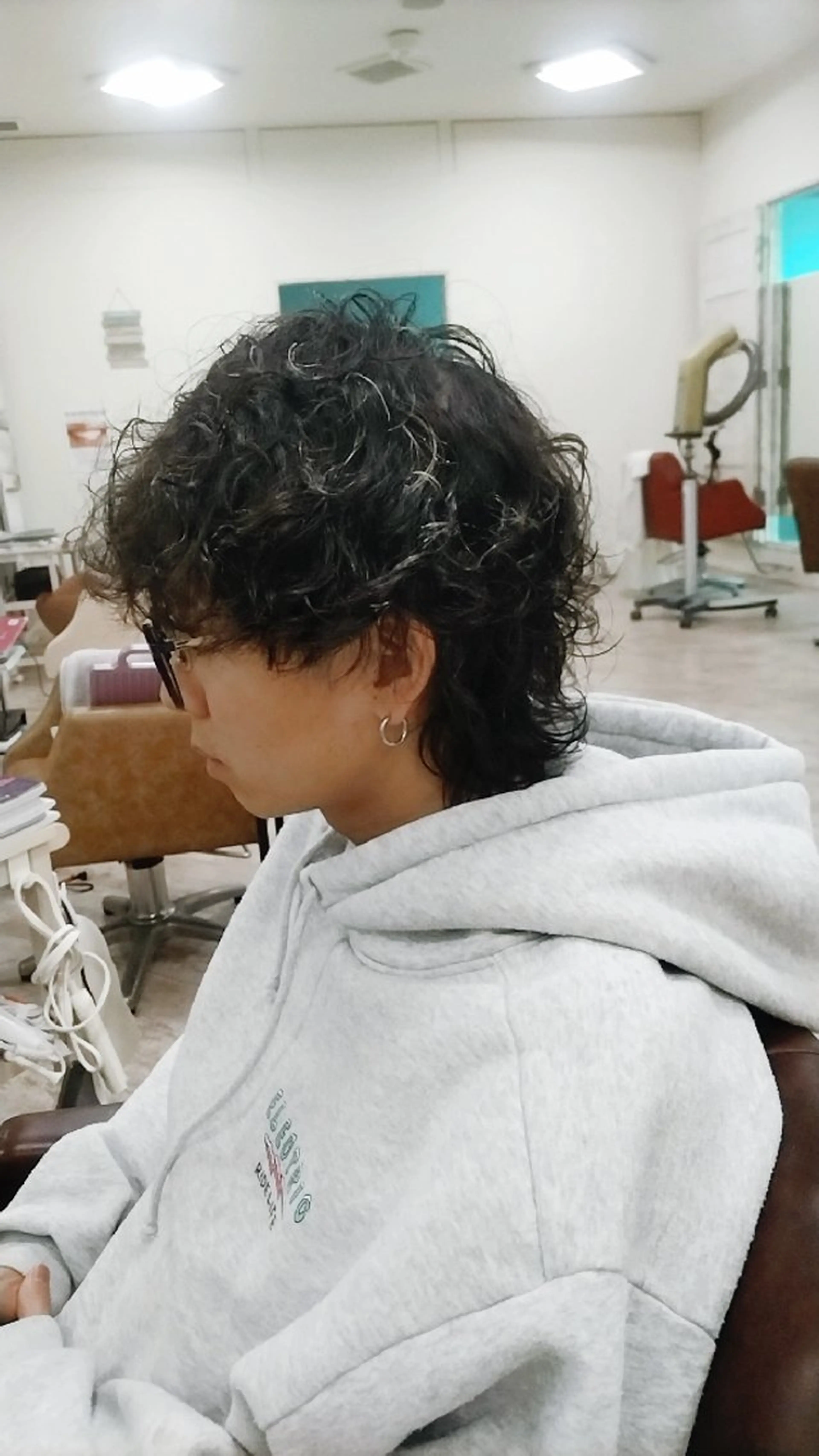 パーマ メンズ 磯崎 美幸のヘアスタイル