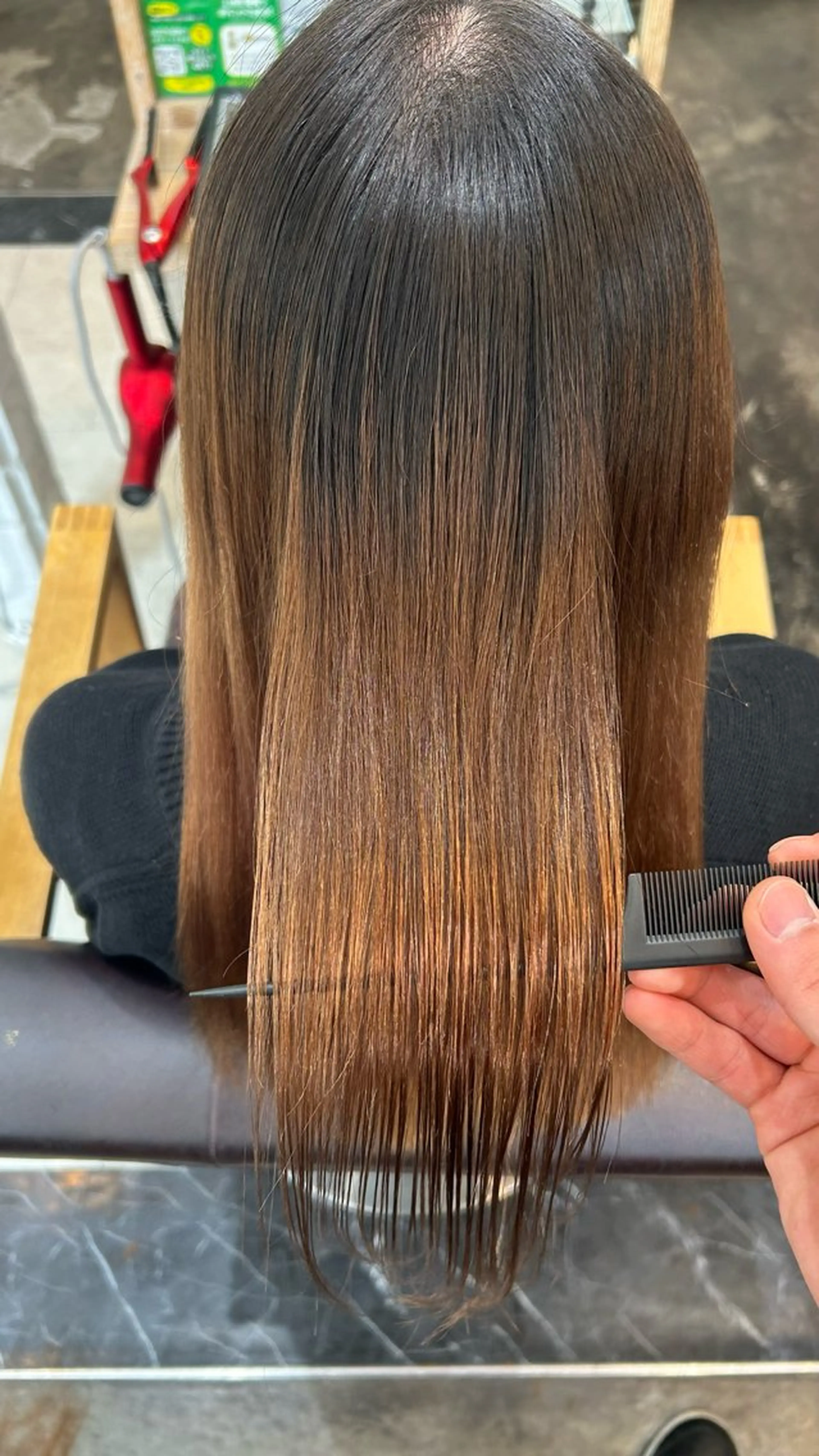 ロング 縮毛矯正 カット ヘアカラー 縮毛矯正 松波慧太/✨縮毛矯正 ✨/✨メンズパーマのヘアスタイル