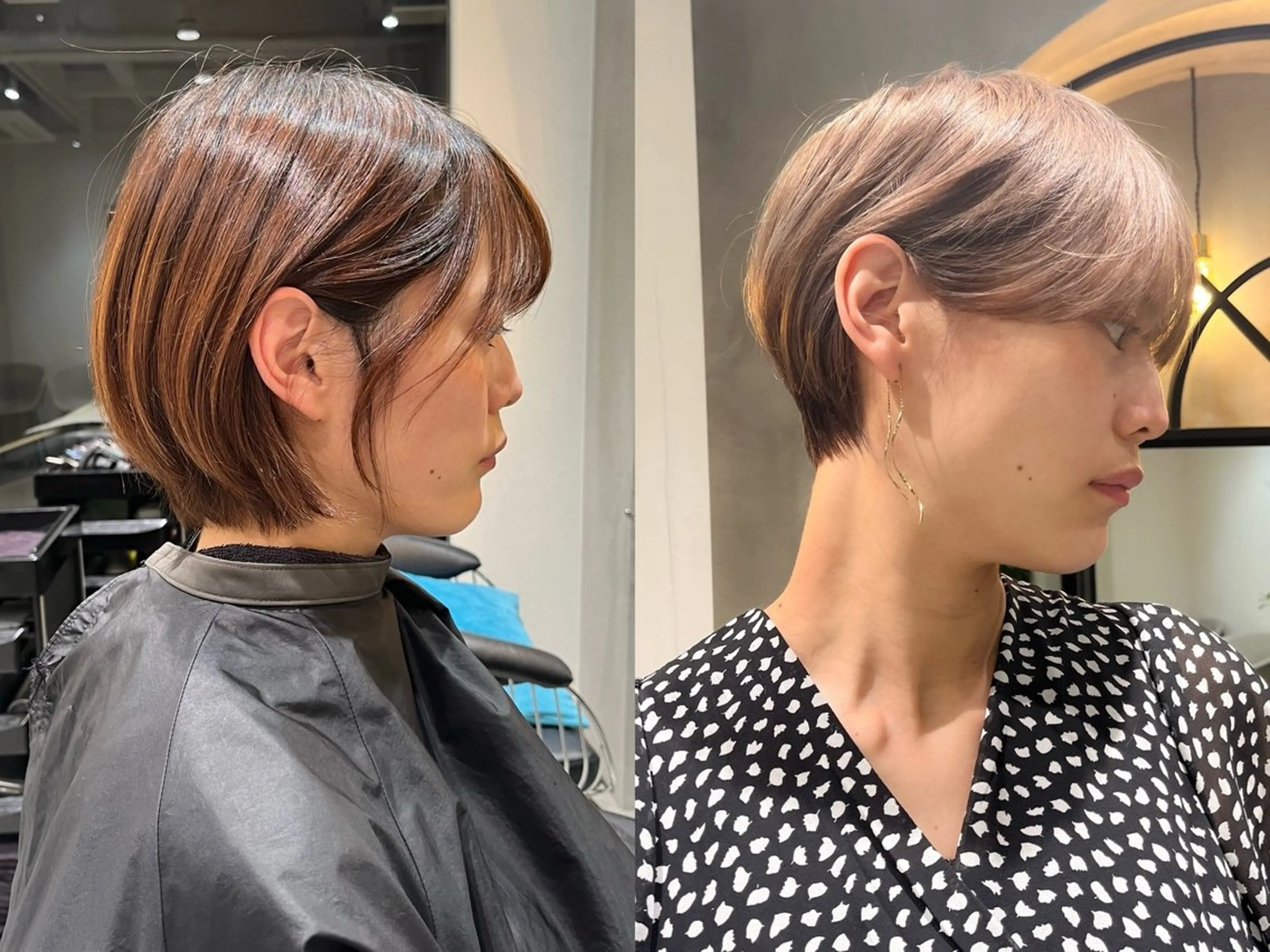 ショート カット ヘアカラー トリートメント ショート/縮毛矯正 /大宮/惇平のヘアスタイル