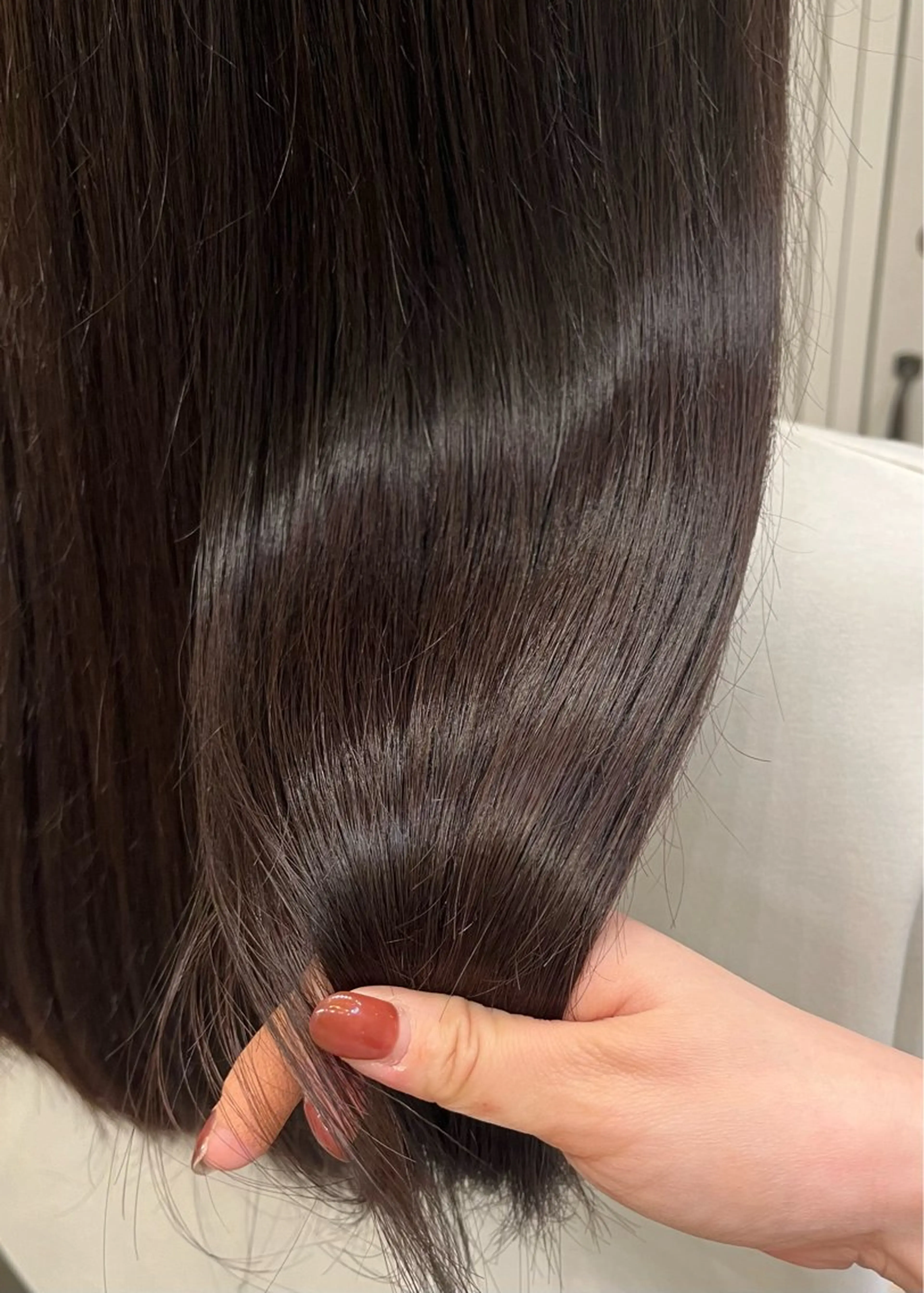 ロング カラー ルプラボウ 尾関　唯那のヘアスタイル