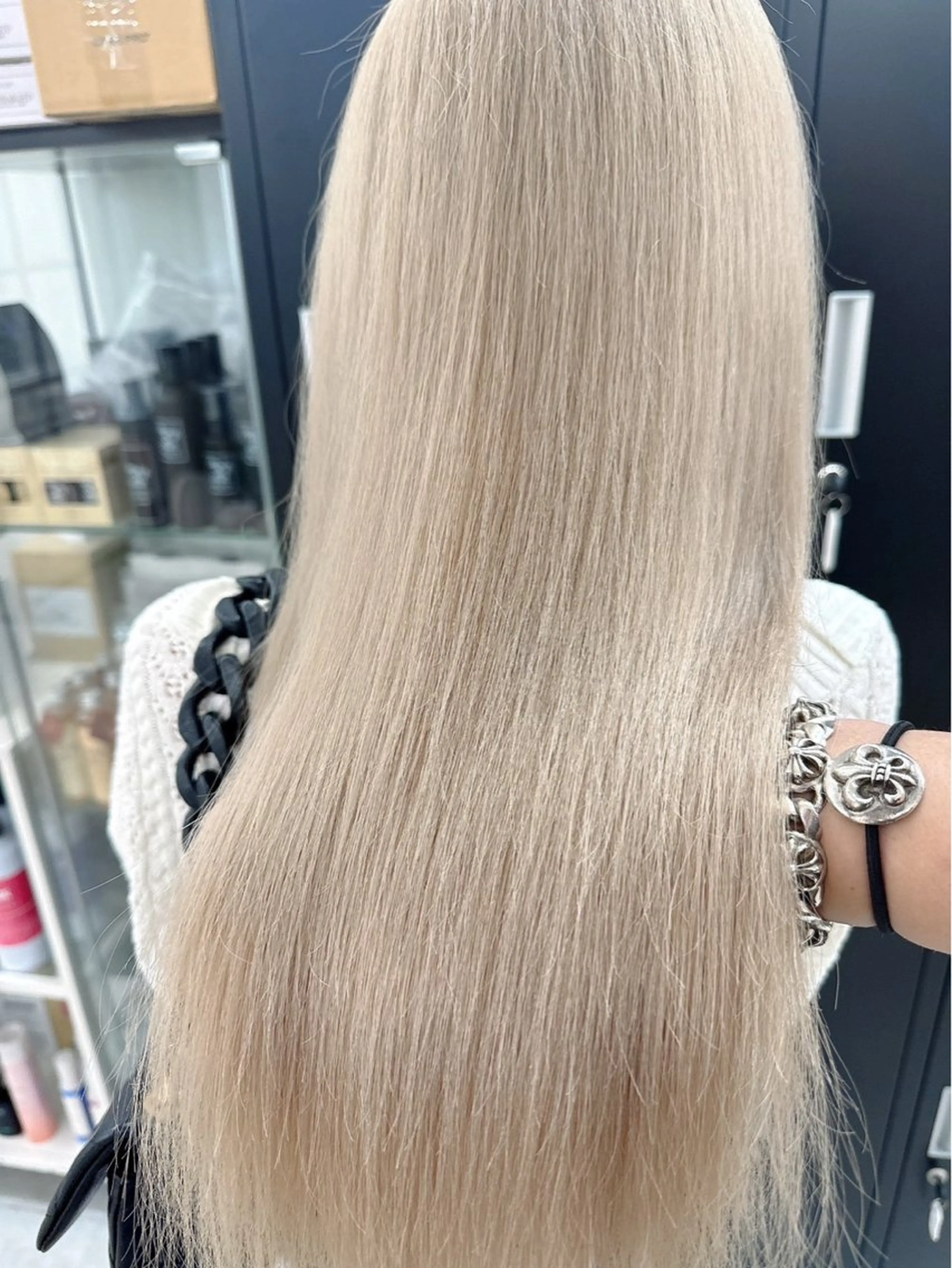 ロング 田中 翔覇のヘアスタイル