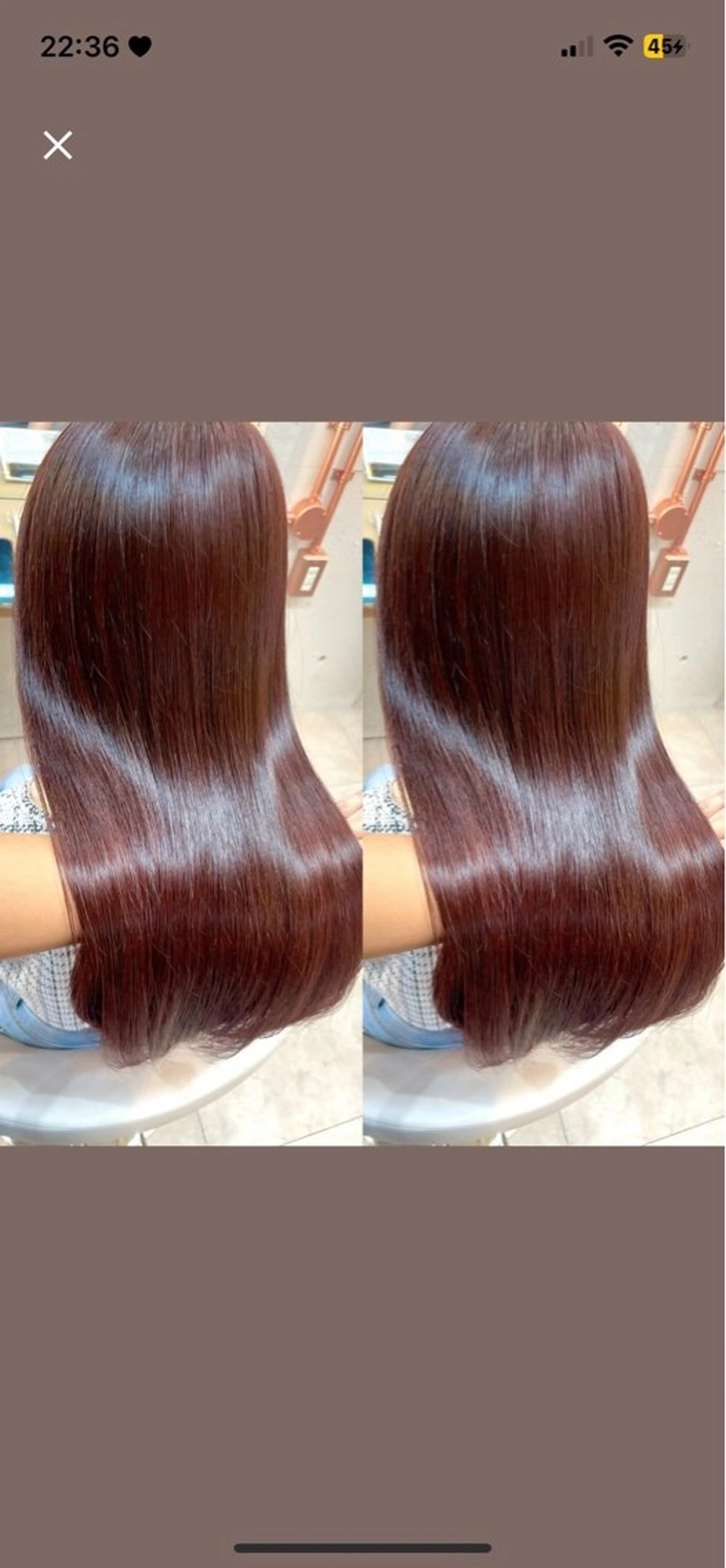 【最高級のツヤ髪🫧】カット➕カラー➕髪質改善トリートメント🌹の写真