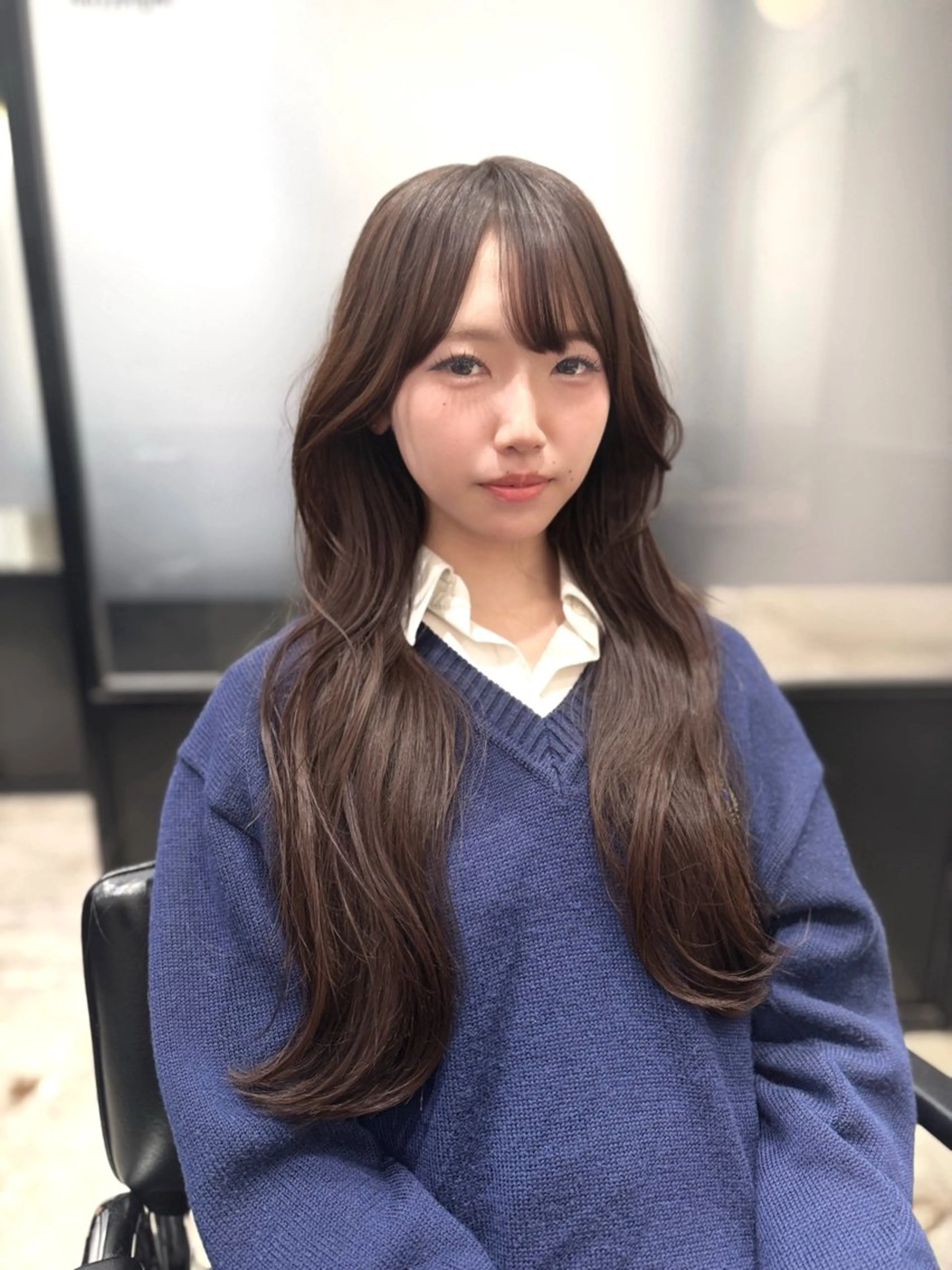 セミロング カラー カット ヘアカラー 髪質改善/縮毛矯正 /DAIKIのヘアスタイル