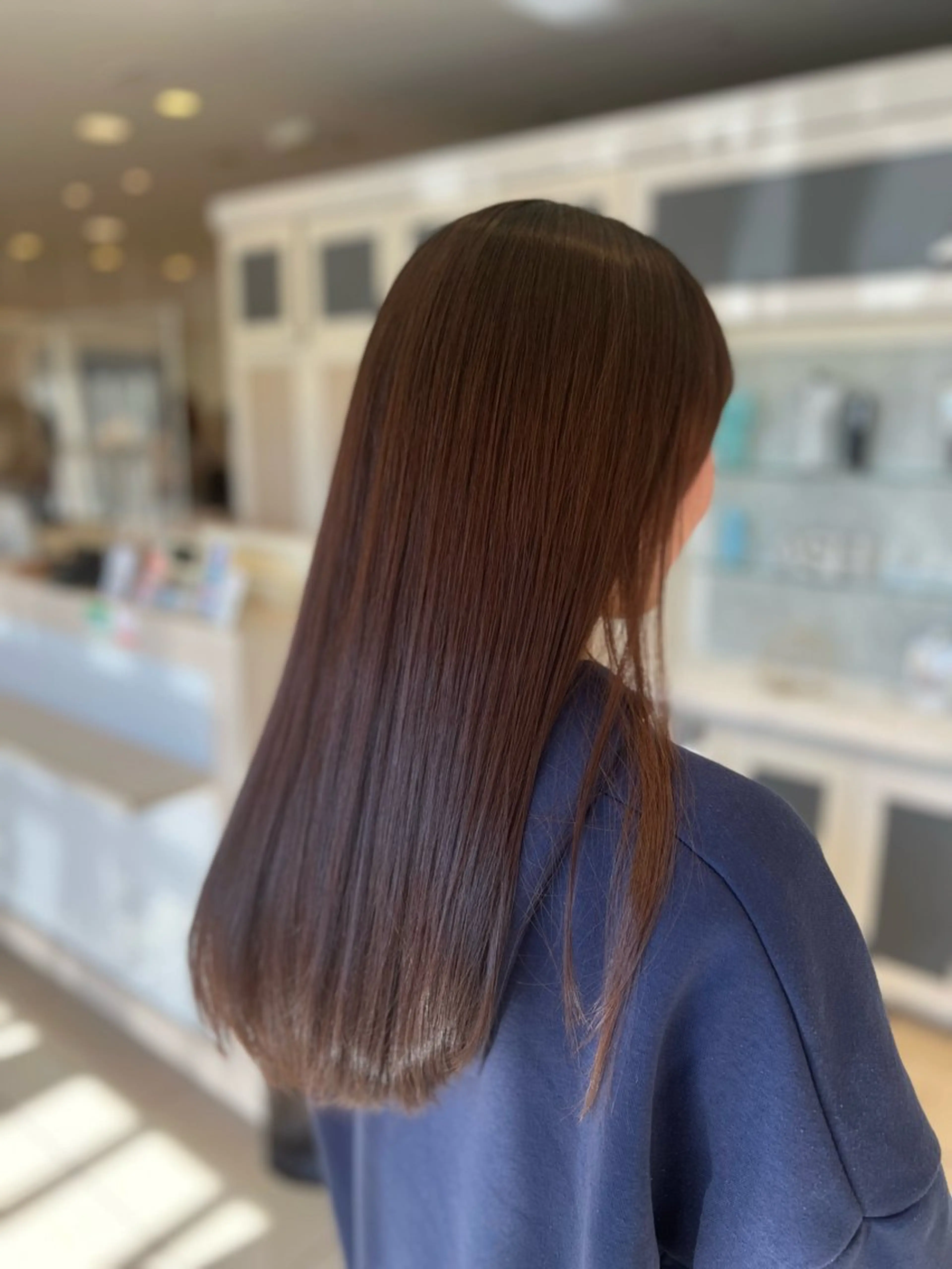 ロング パーマ カット 縮毛矯正 金子 直樹のヘアスタイル