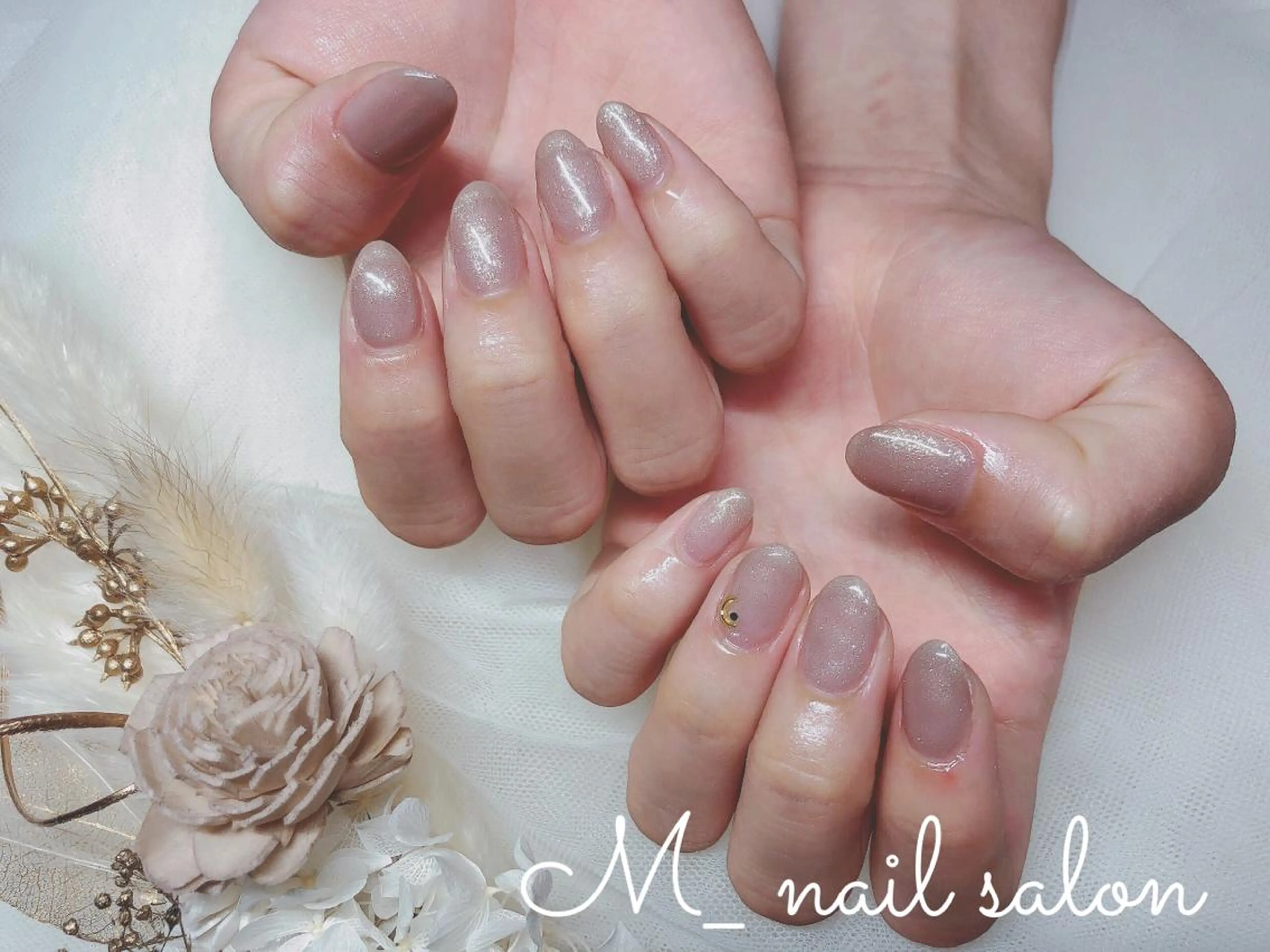 ネイル ワンカラーネイル M_ nail salonのネイルデザイン