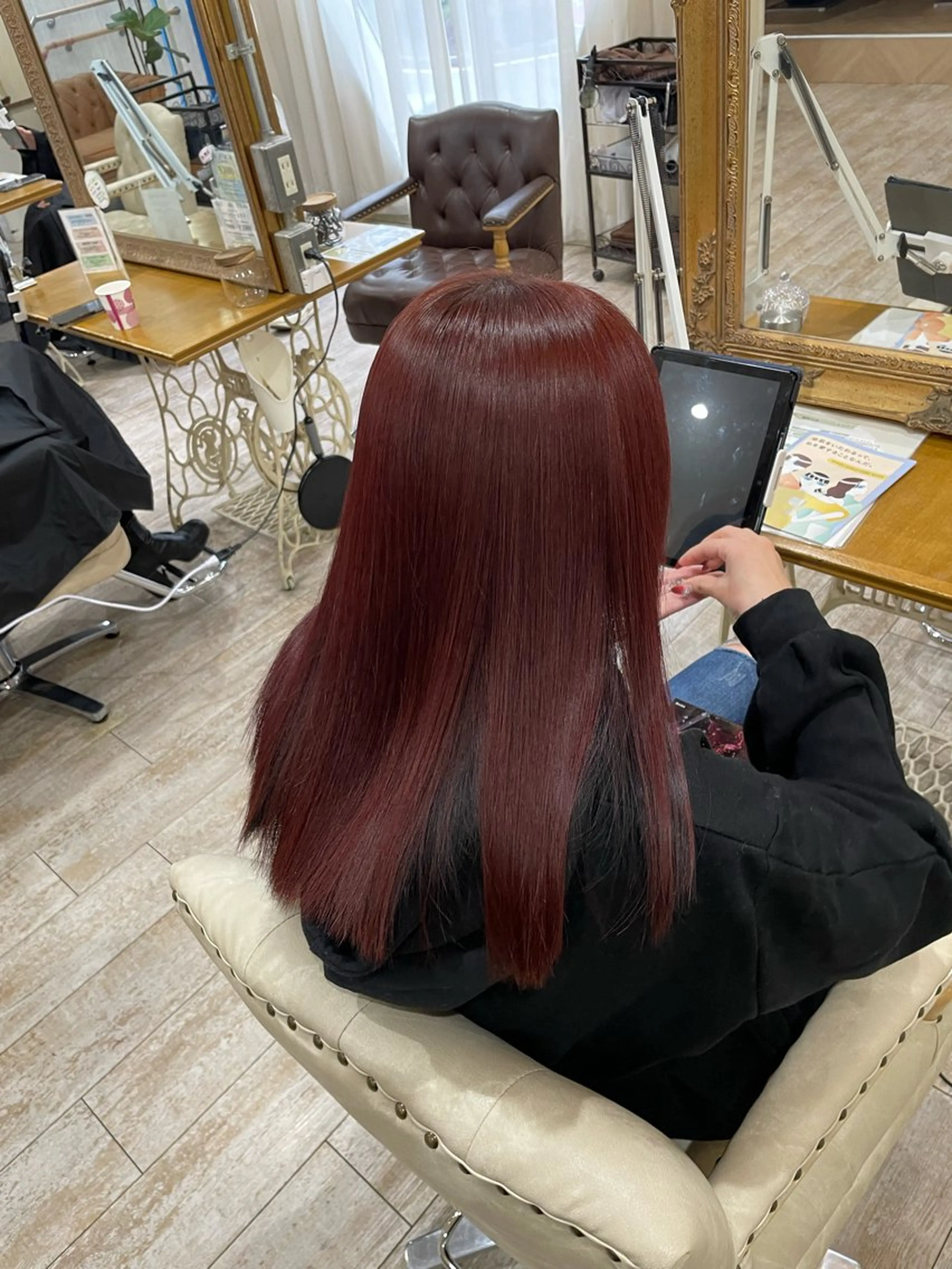 セミロング カラー ブリーチ ブリーチなしカラー 新越谷/ボブ 店長shoukiのヘアスタイル