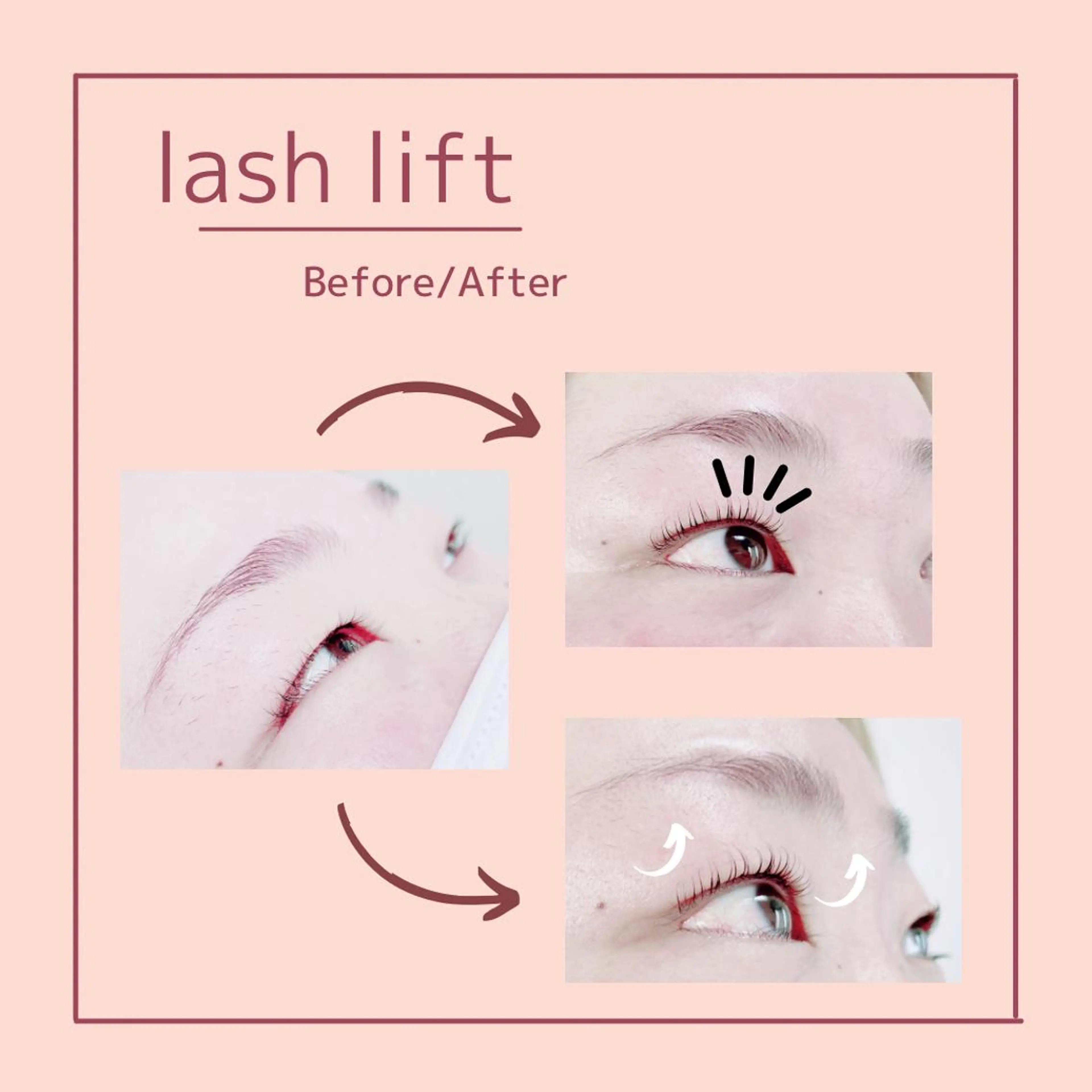 上まつ毛パーマ¥5500！！カールタイプ32種類からお選び頂けます♪逆まつげの方もご相談ください♪メンズOK‼︎の写真