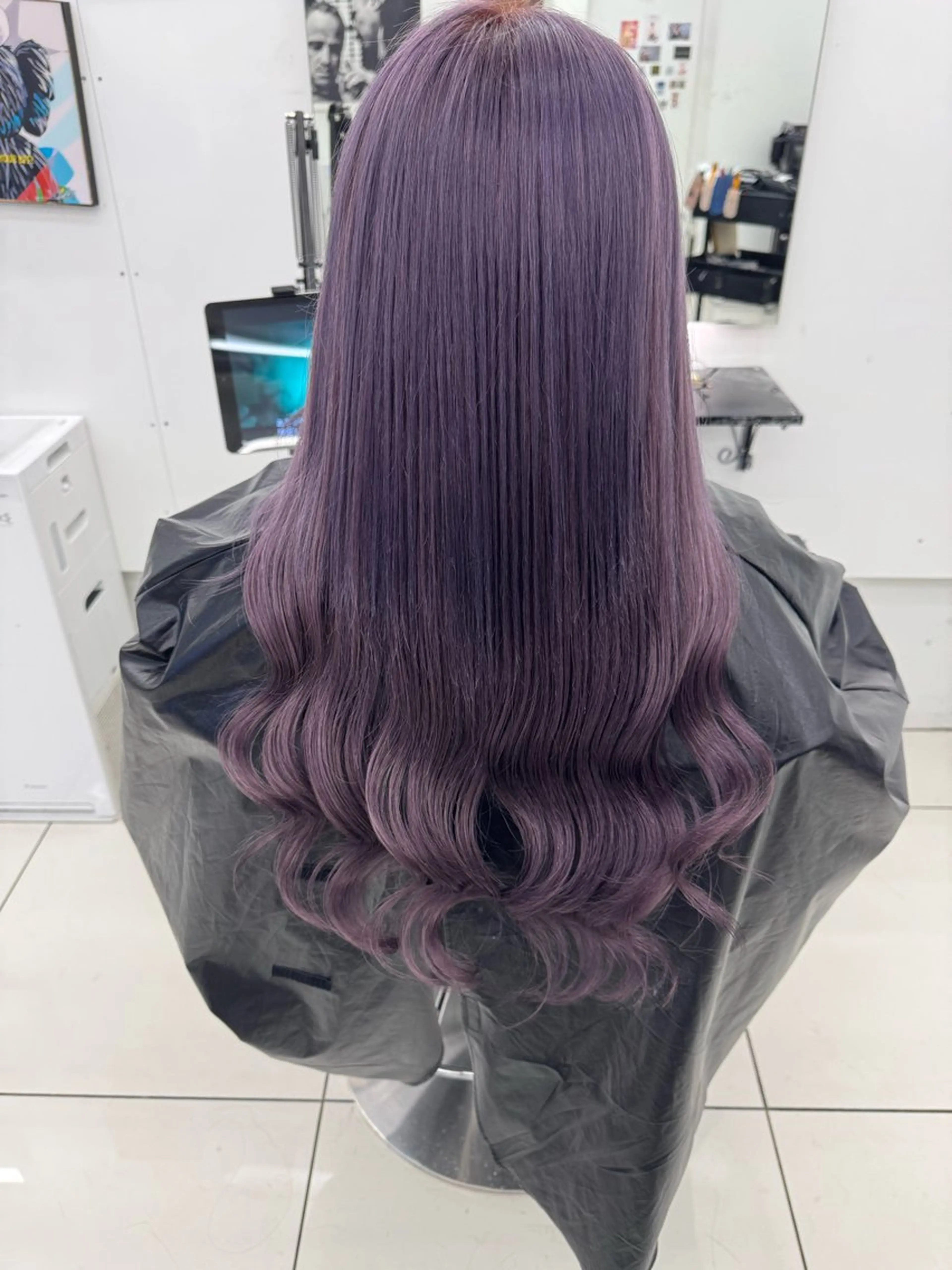 ロング 家田 竜のヘアスタイル