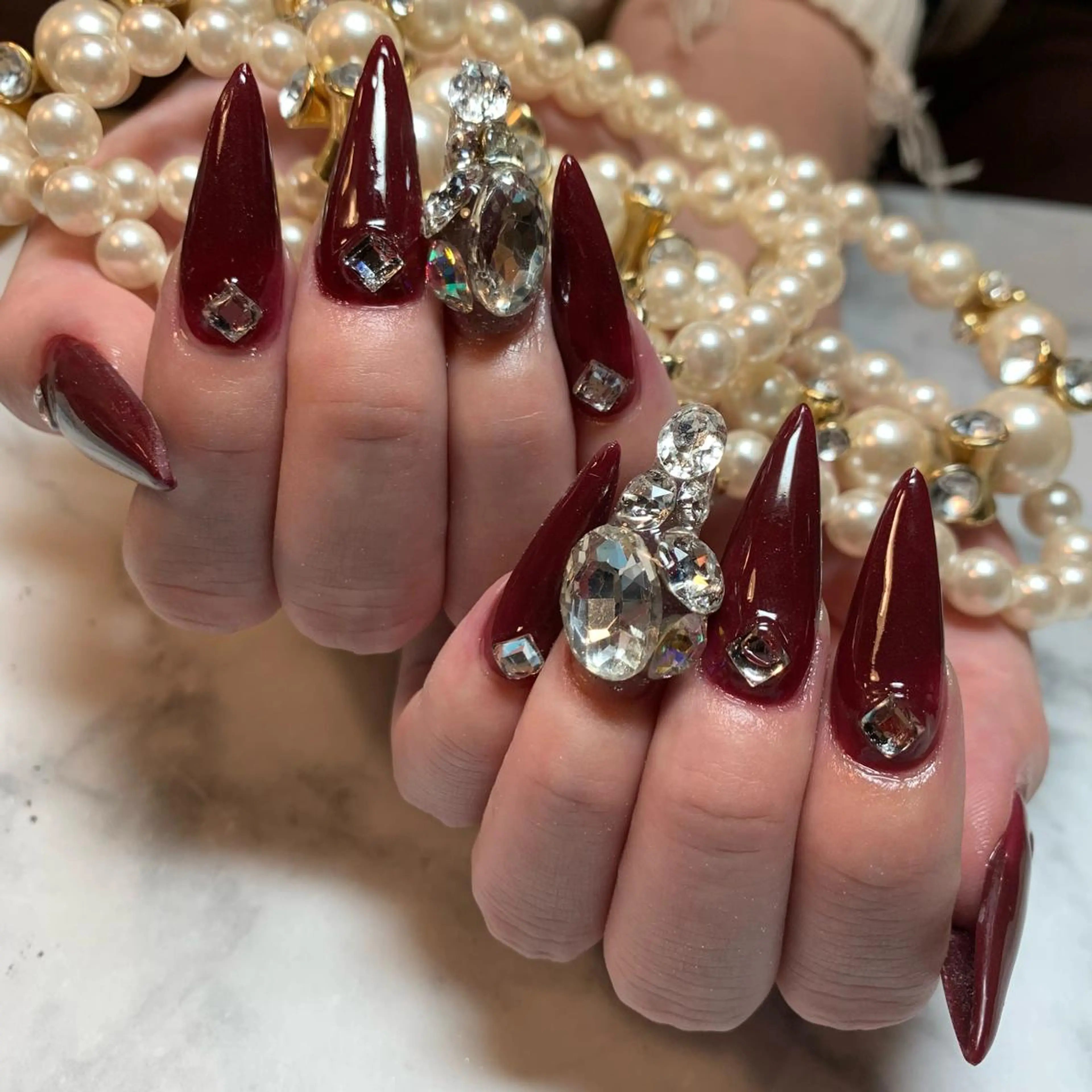 ネイル ハンドネイル Feel ‪‪☺︎‬Yuriaのネイルデザイン