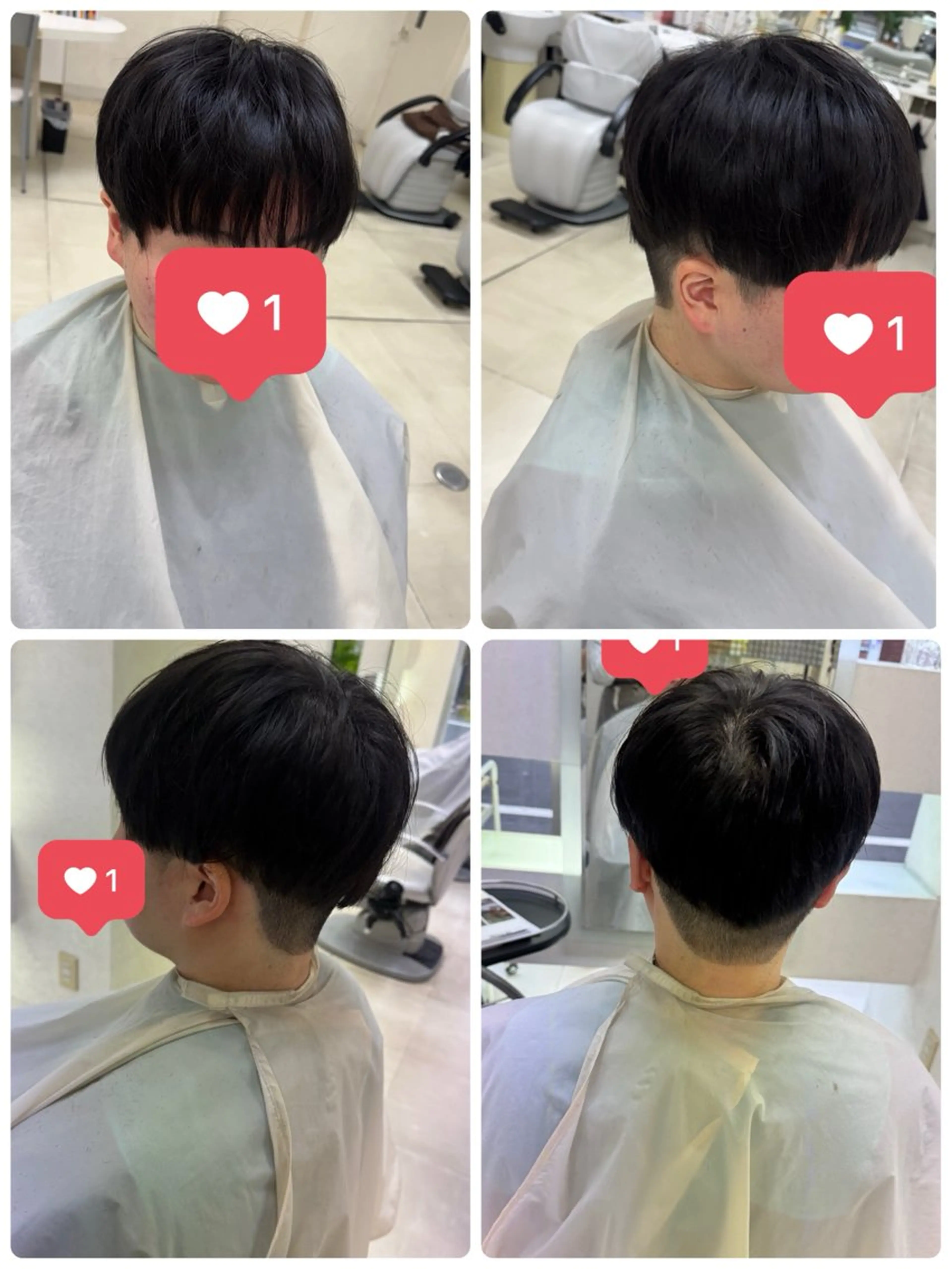 メンズ マッシュ タカハシ リナのヘアスタイル