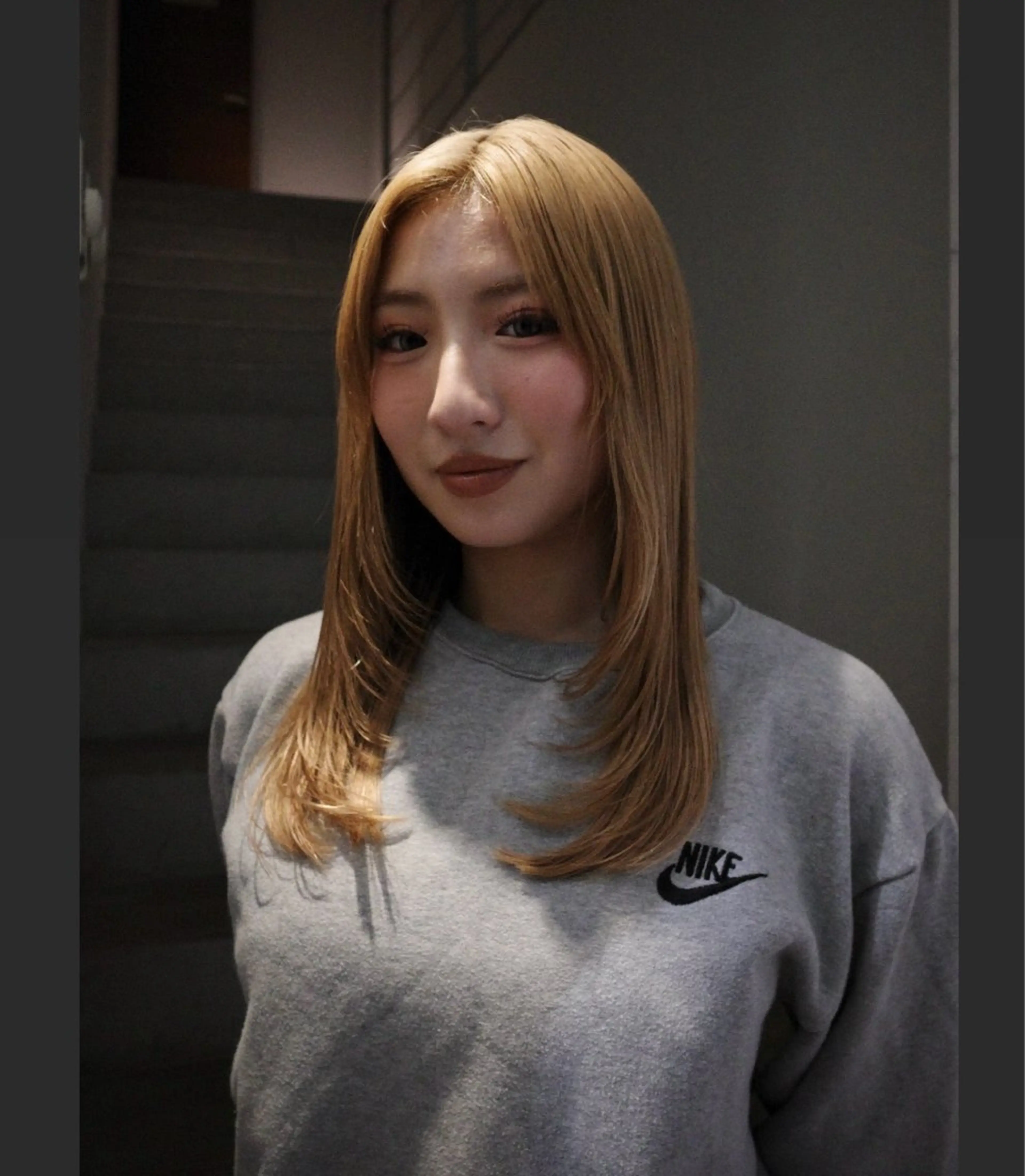 ロング レイヤーカット ミユ/ショート/ カットモデル/名東区のヘアスタイル