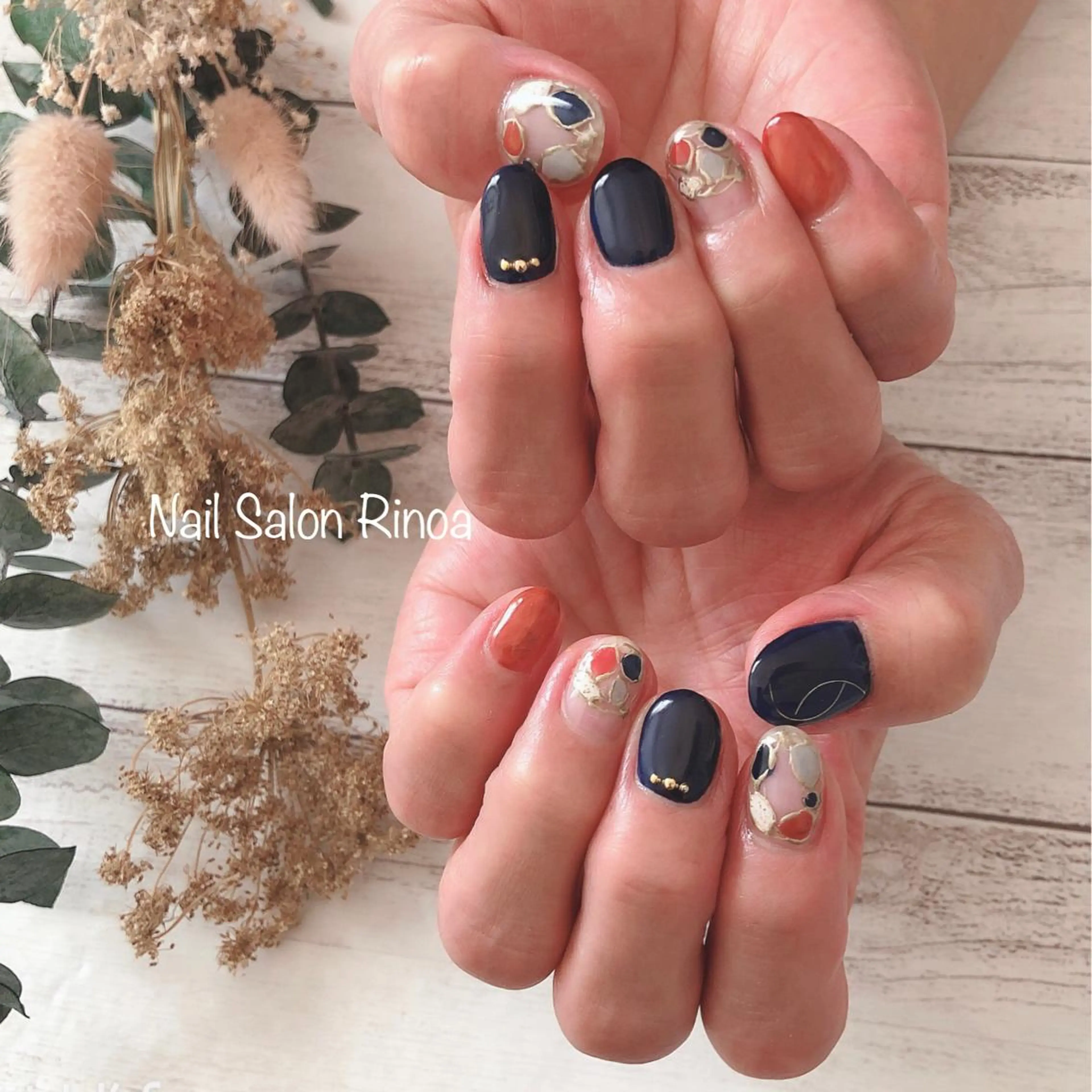 ネイル Nail Salon Rinoaのネイルデザイン