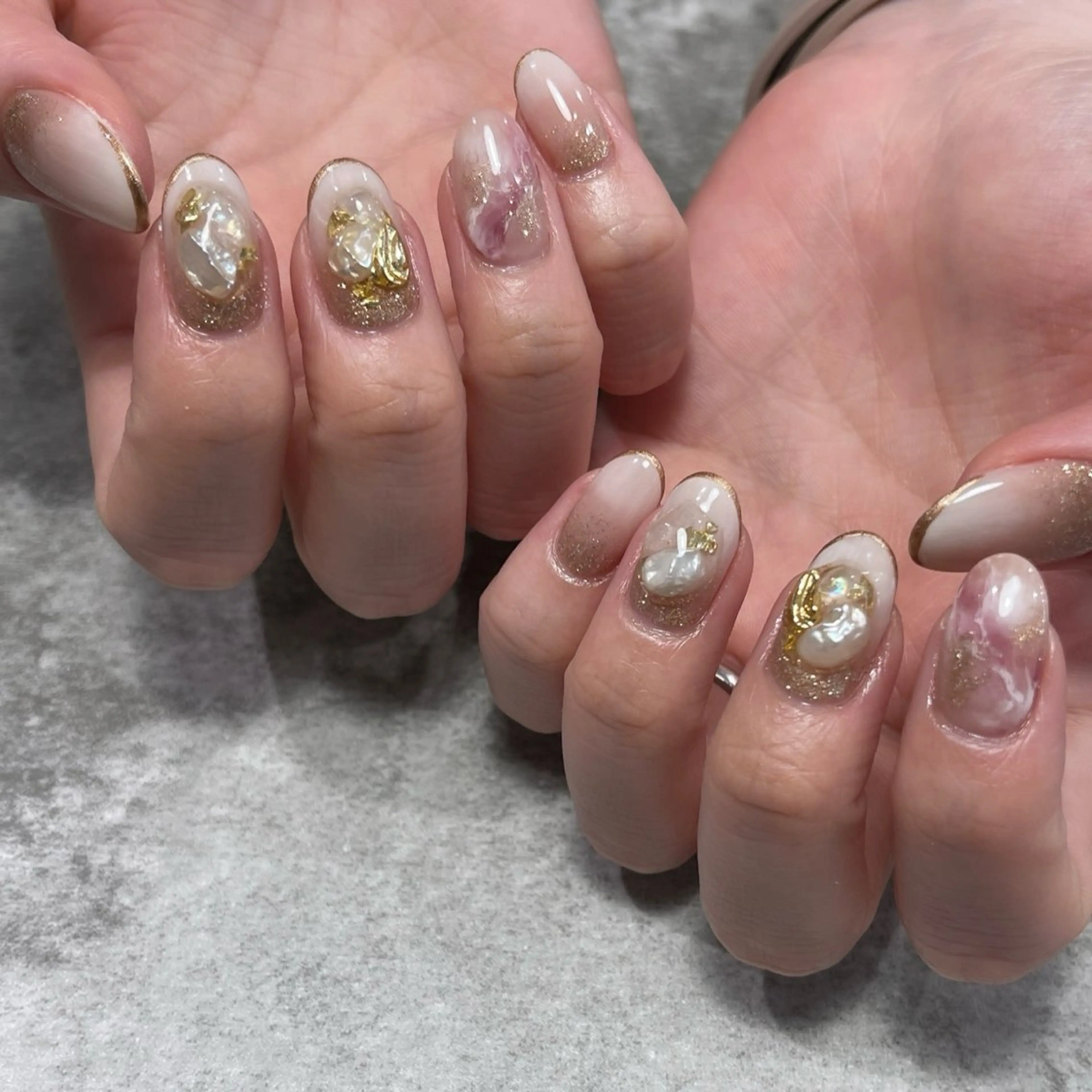 ネイル ハンドネイル Nailsalon Lebelのネイルデザイン