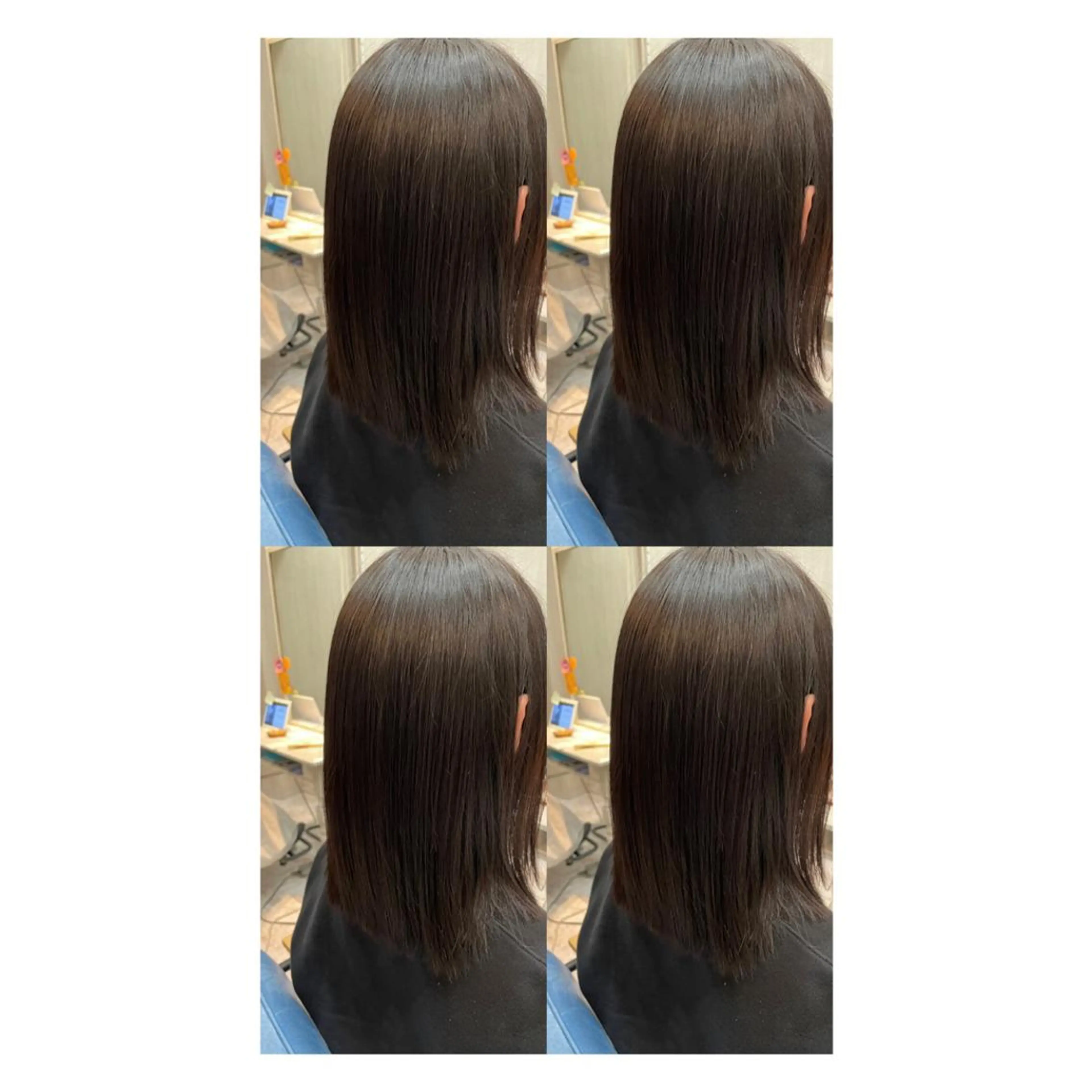 ミディアム カラー 店長✨レイヤー✖️ 髪質改善✖️韓国ヘアのヘアスタイル