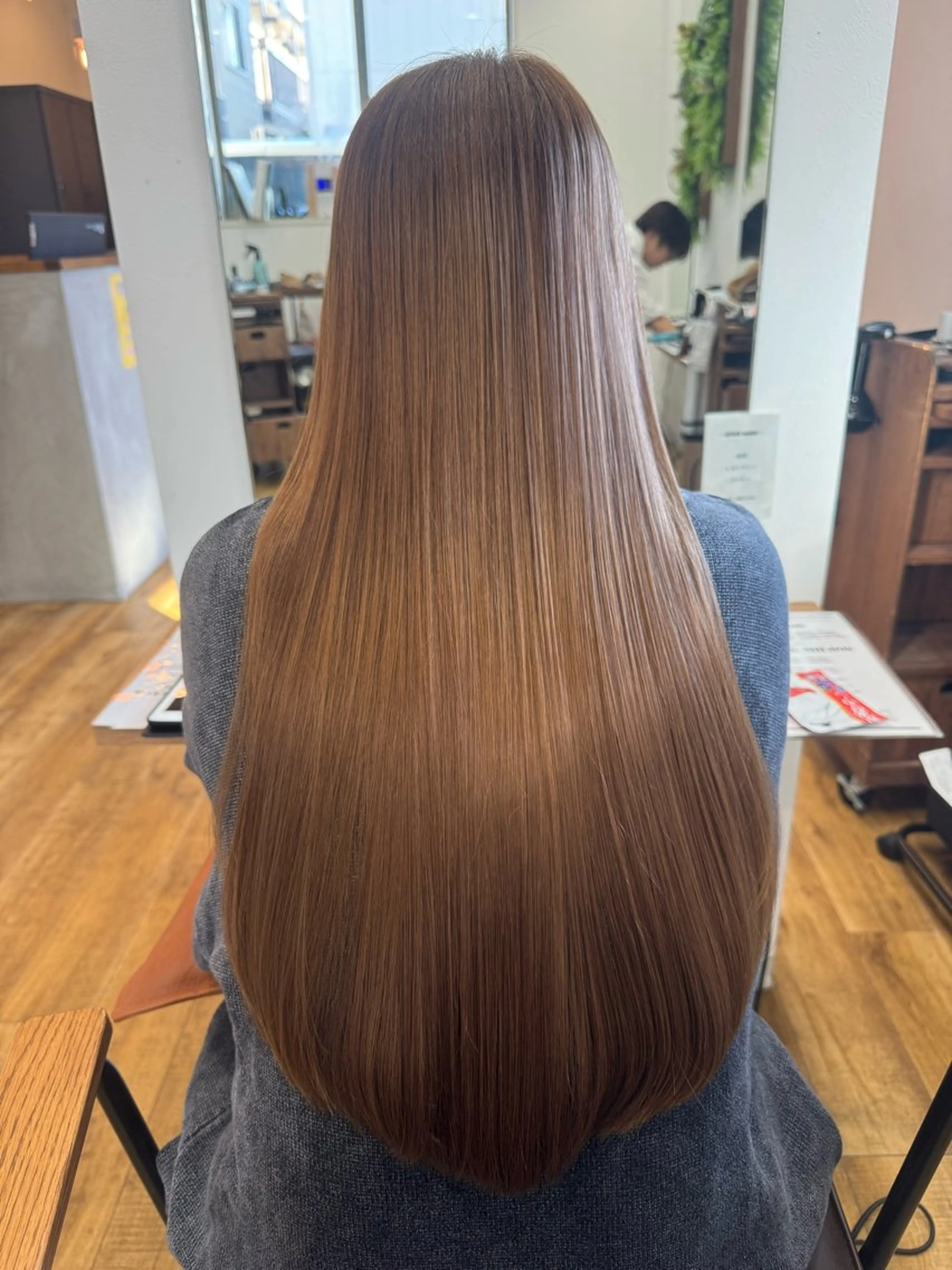 👑カット＋縮毛矯正＋髪質改善幹細胞トリートメント👑の写真