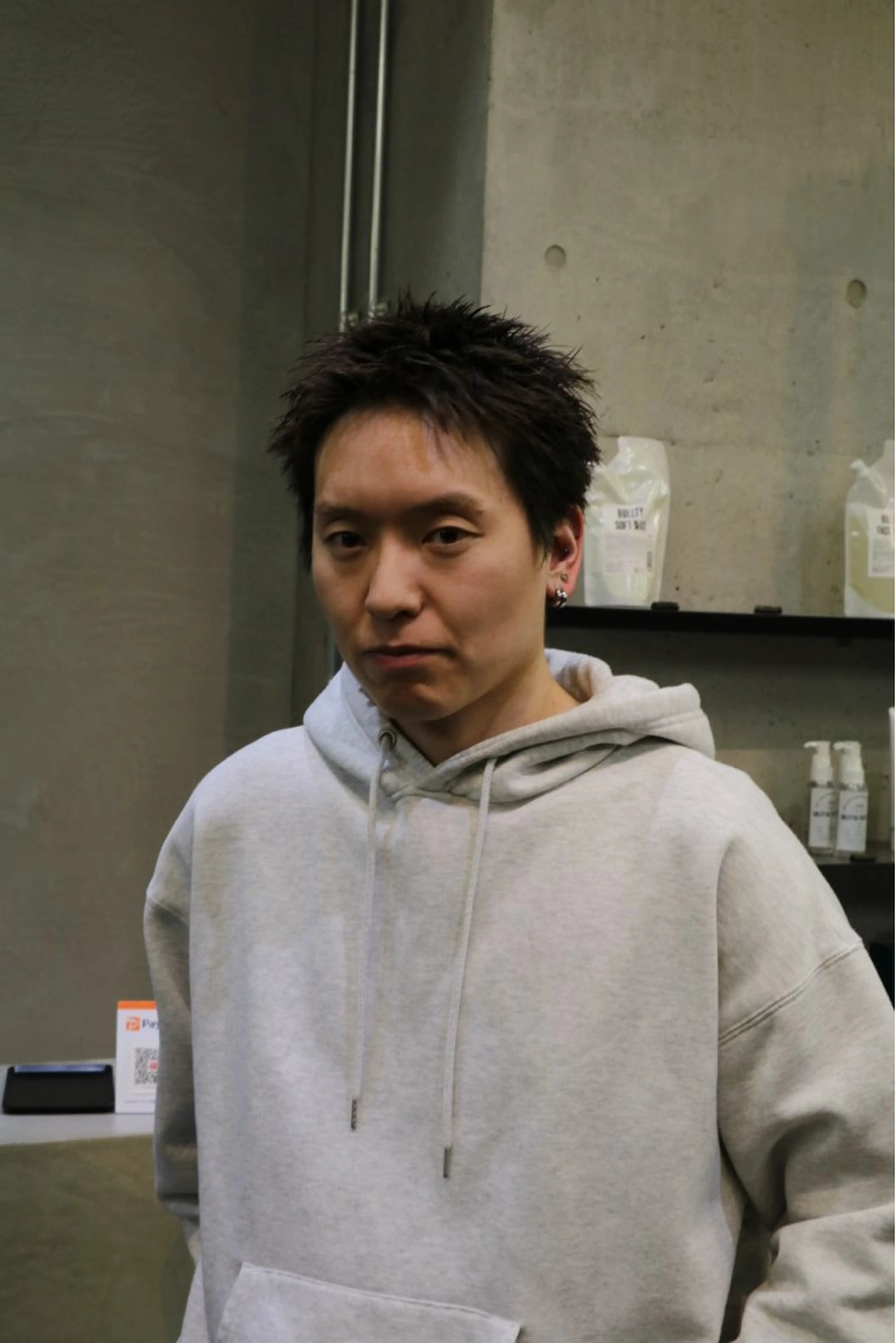 ショート ショートヘア カット ヘアカラー メンズ カラー特化/ カラー特化/池田海斗のヘアスタイル