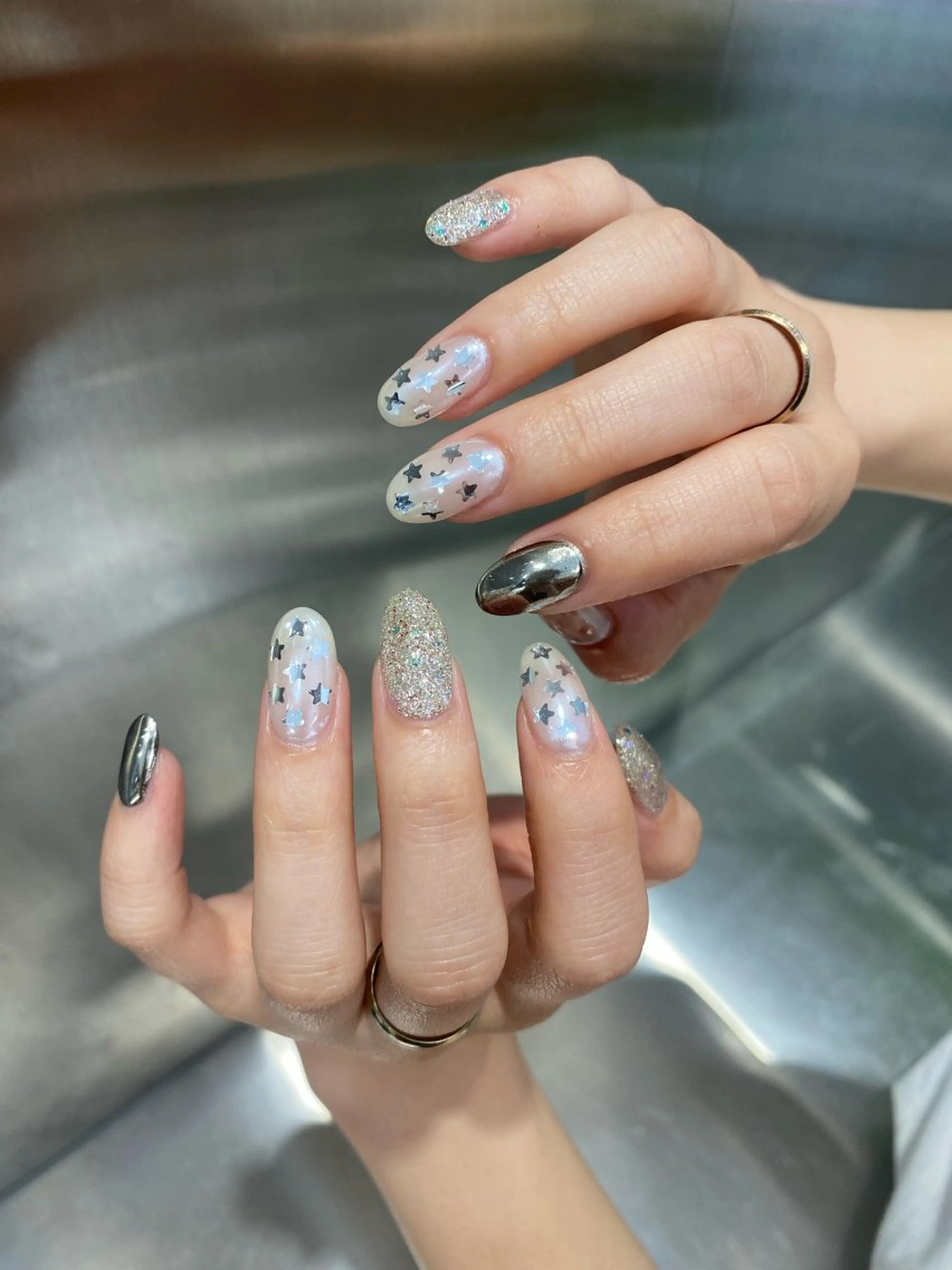 ネイル ハンドネイル Shiori・:* 💫のネイルデザイン