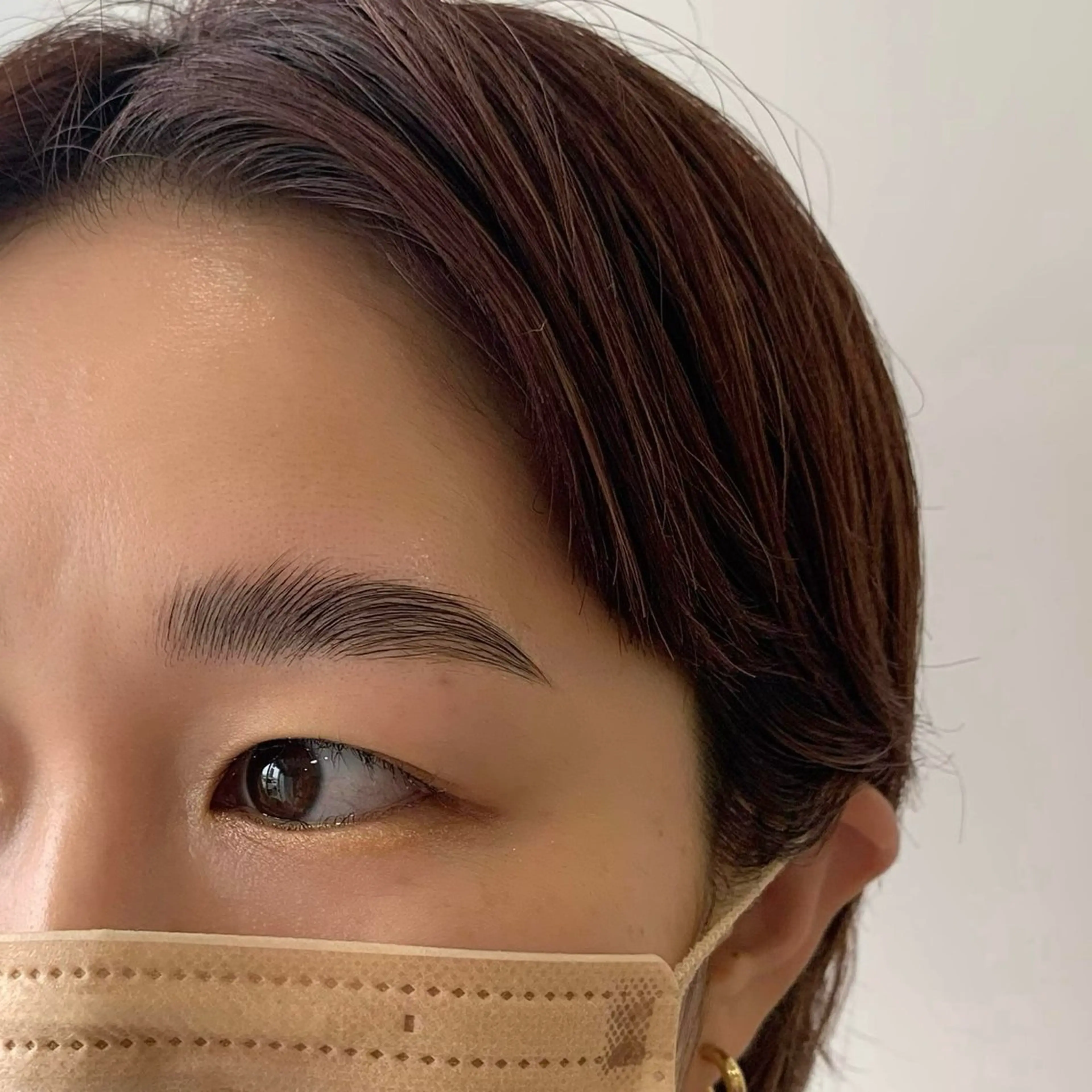 【アイブロウwax脱毛】骨格から似合わせ🌷眉スタイリングの写真