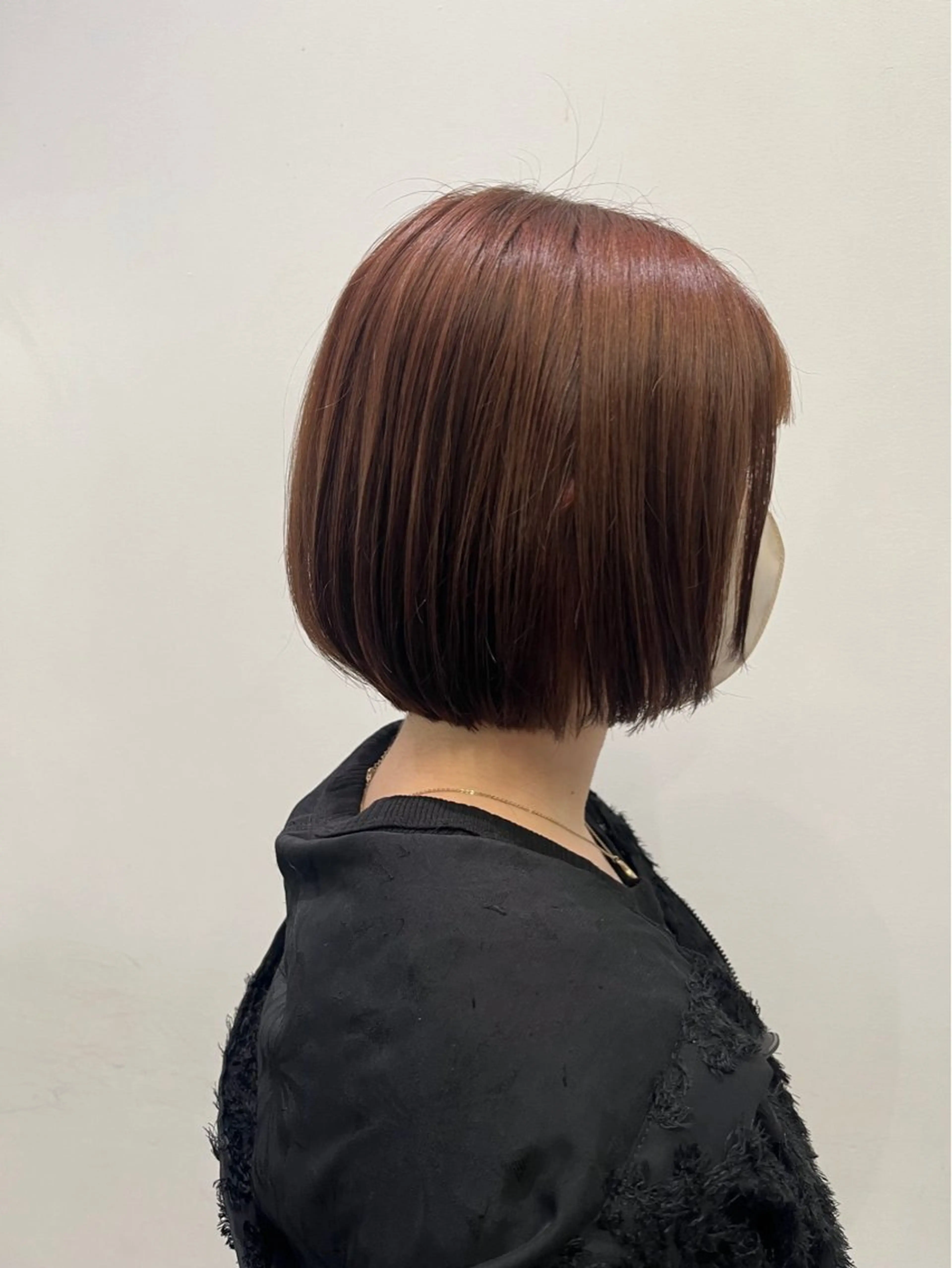 ミディアム カラー だいち/ブリーチ/ レイヤーカットのヘアスタイル