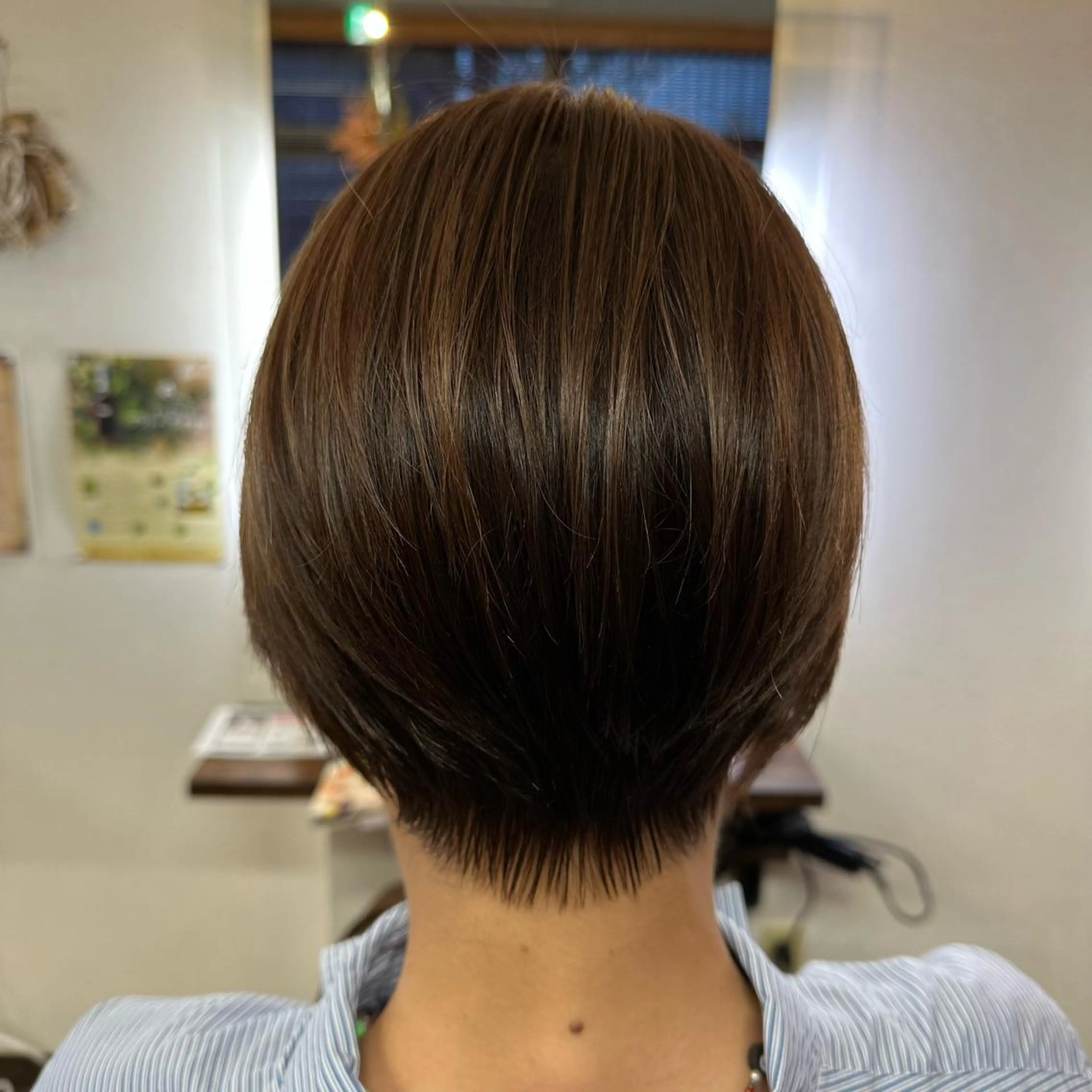 ショート カラー カット ヘアカラー トリートメント 大人女性の艶カット カラー/菊池柊真🌟のヘアスタイル