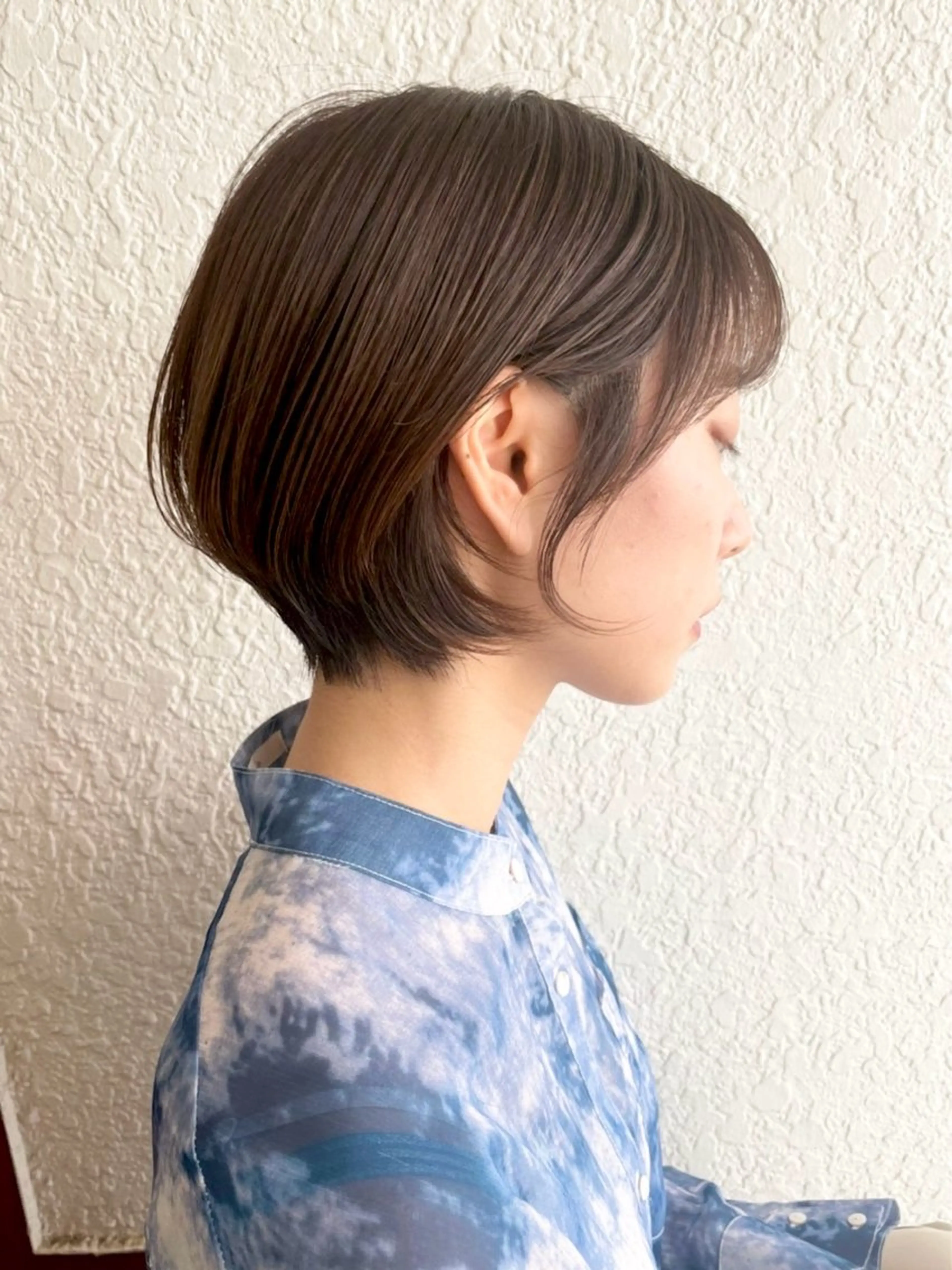 ショート ショートボブ ボブ ショートヘア カット ヘアカラー suu所属・マンツーマン施術✂︎ machikaのヘアスタイル