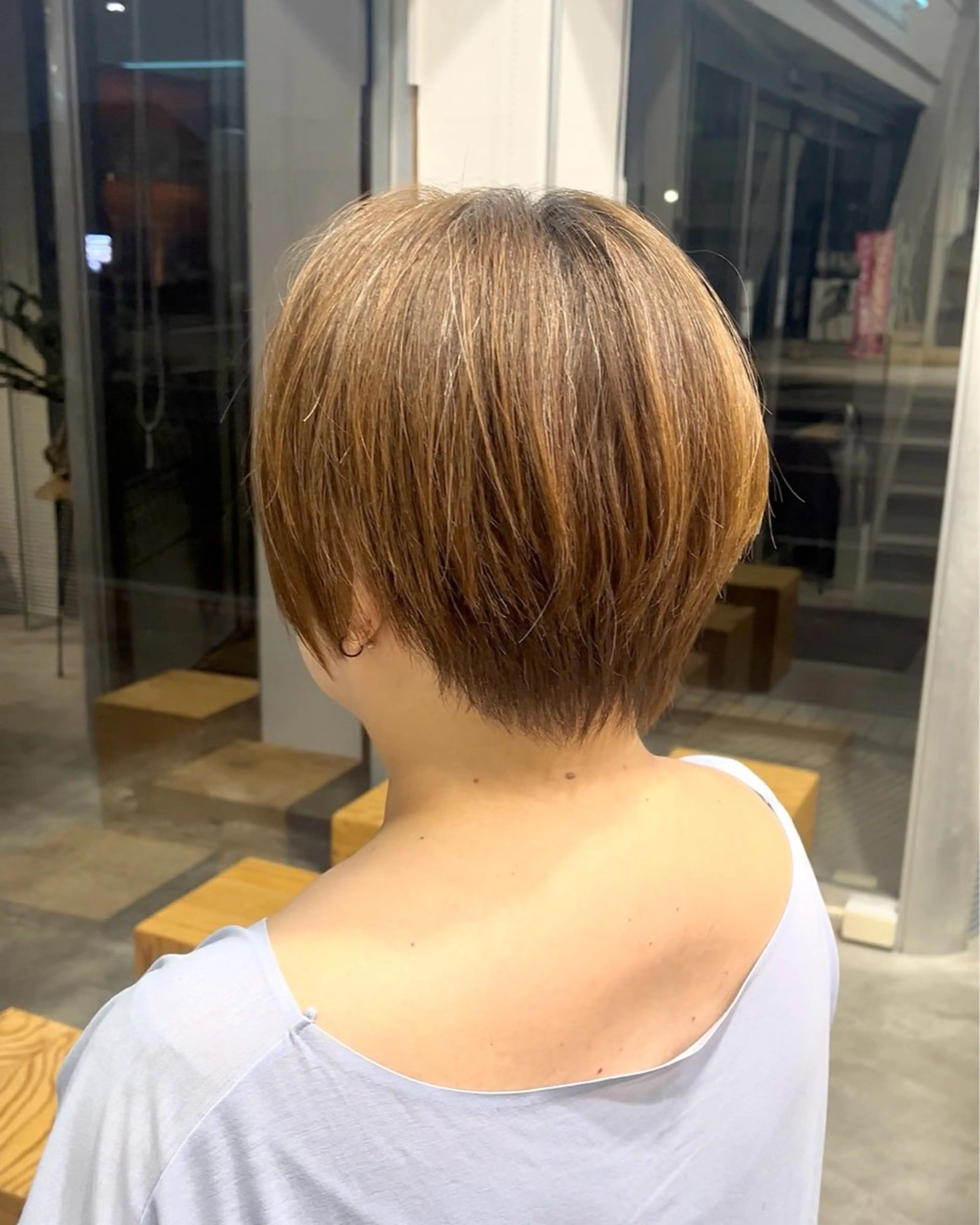 ショート くびれヘア ショートヘア U リオナのヘアスタイル