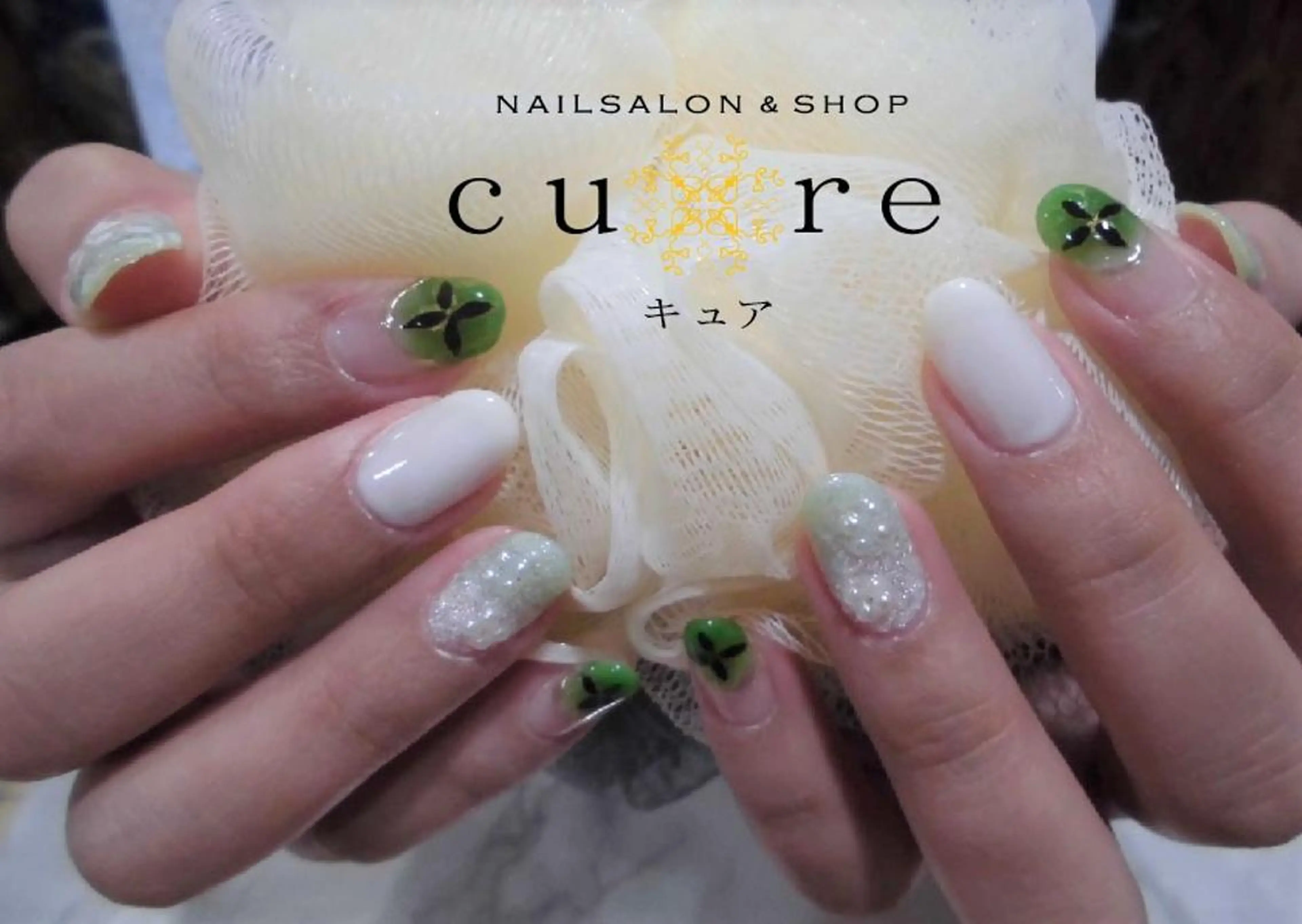 ミディアム ネイル ネイルサロン Cureのネイルデザイン