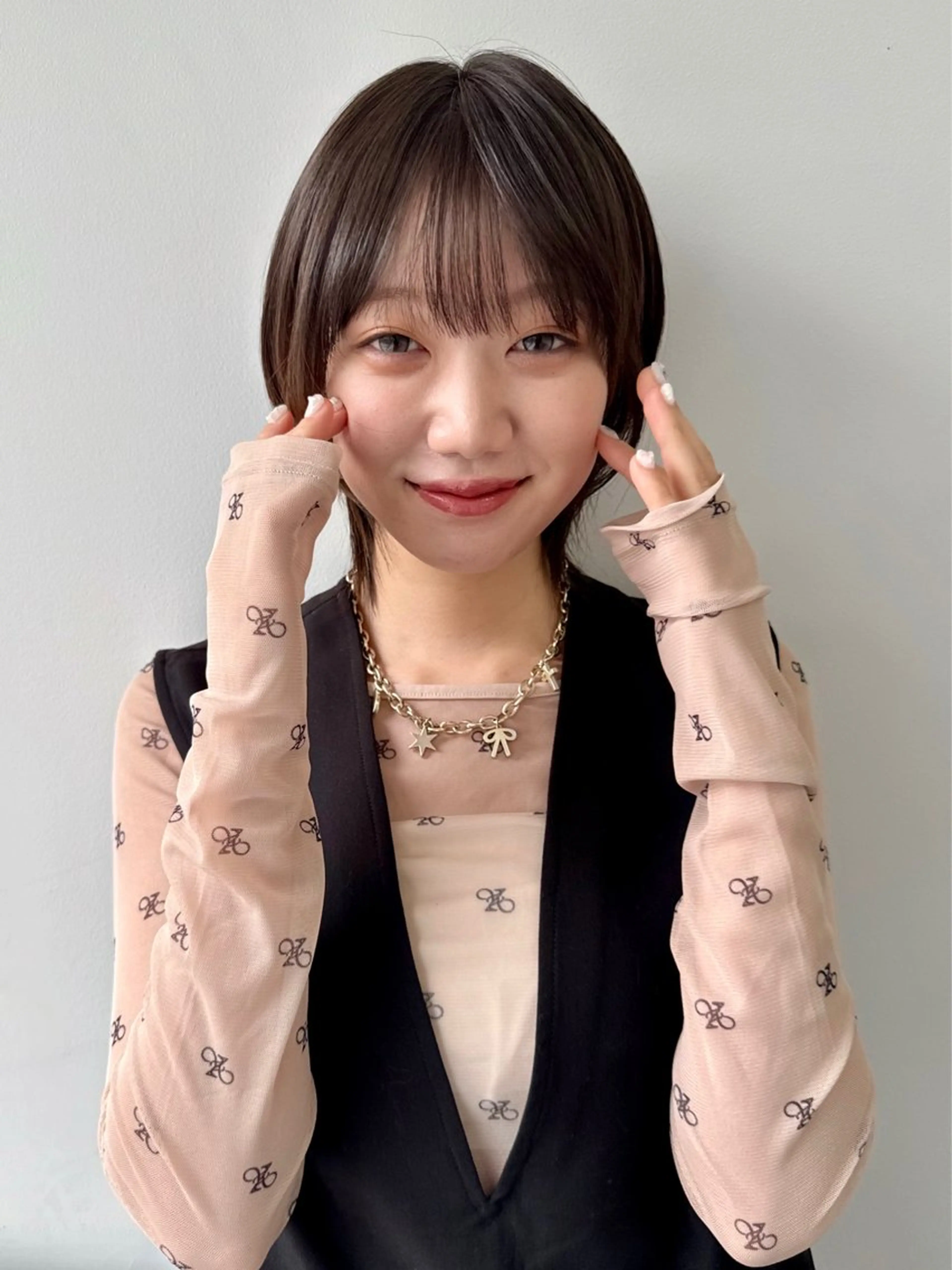 ショート カラー ヘアカラー 艶カラー💜 サヤカ ✰︎のヘアスタイル