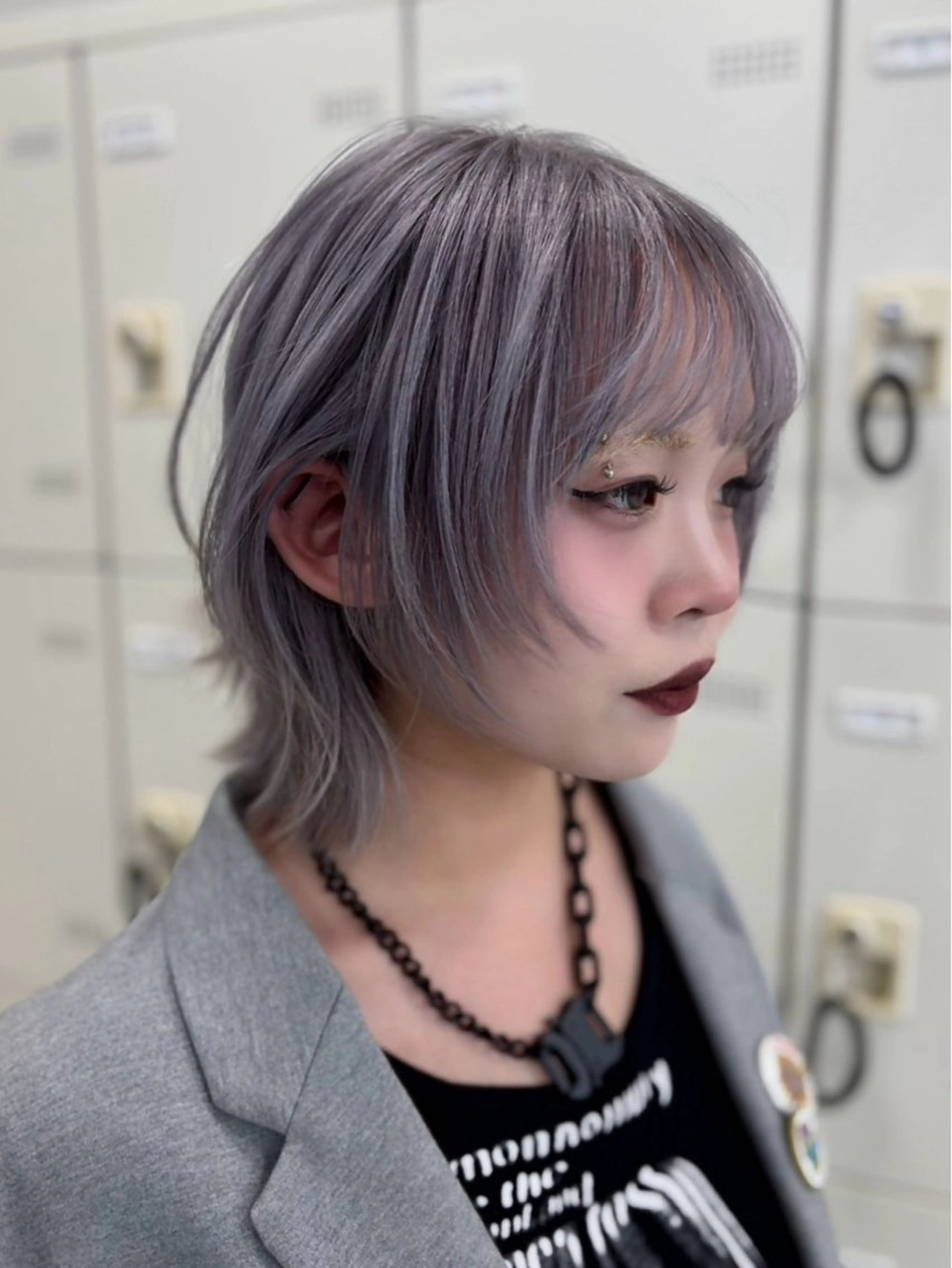 ミディアム カラー ヘアカラー ヘッドスパ ヘアセット 🫧韓国風透明感 ヘア🫧towaのヘアスタイル