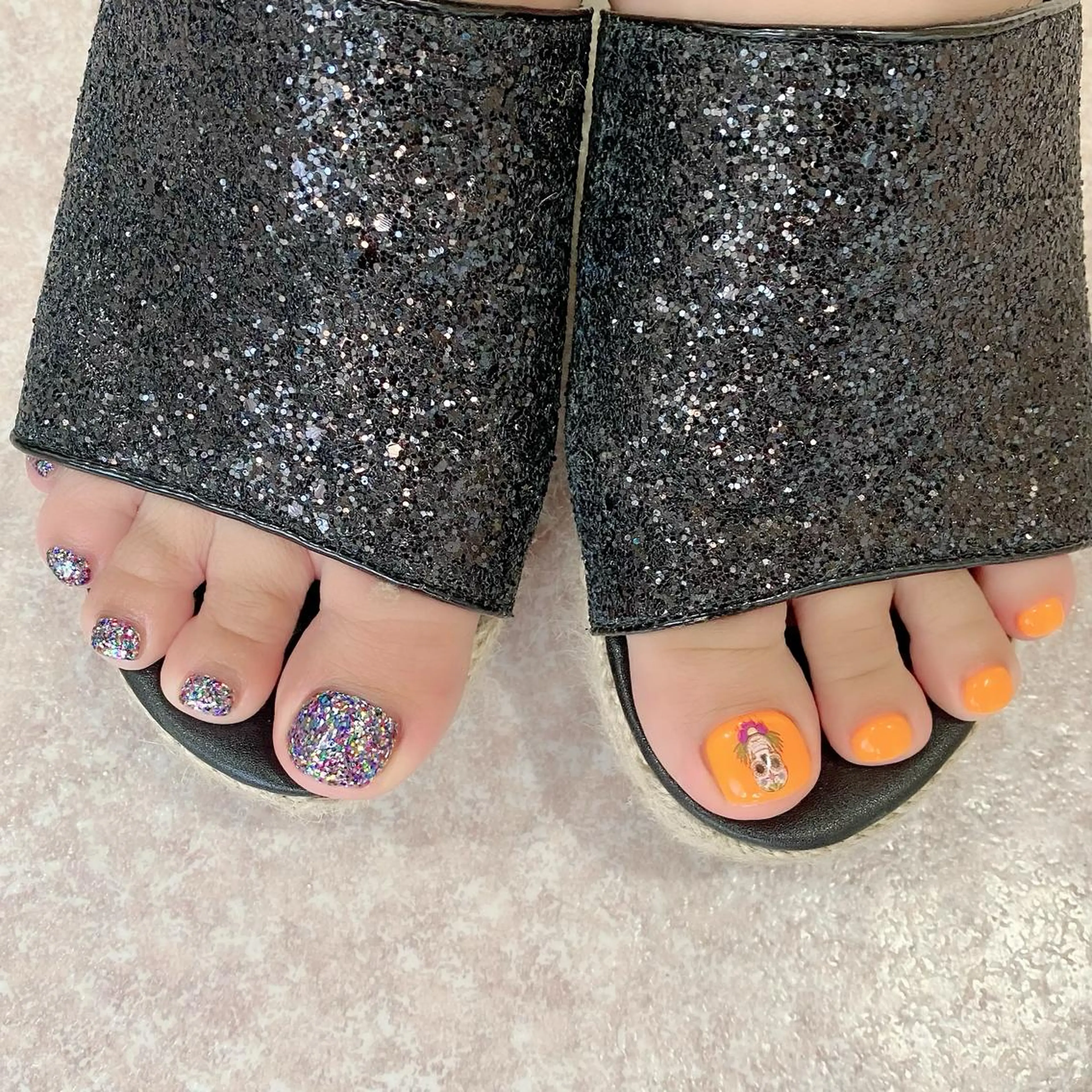 ショート カラー パーマ ヘアアレンジ メンズ キッズ ネイル マツエク・マツパ アイブロウ 眉カラー フットネイル Salon Ｋのネイルデザイン