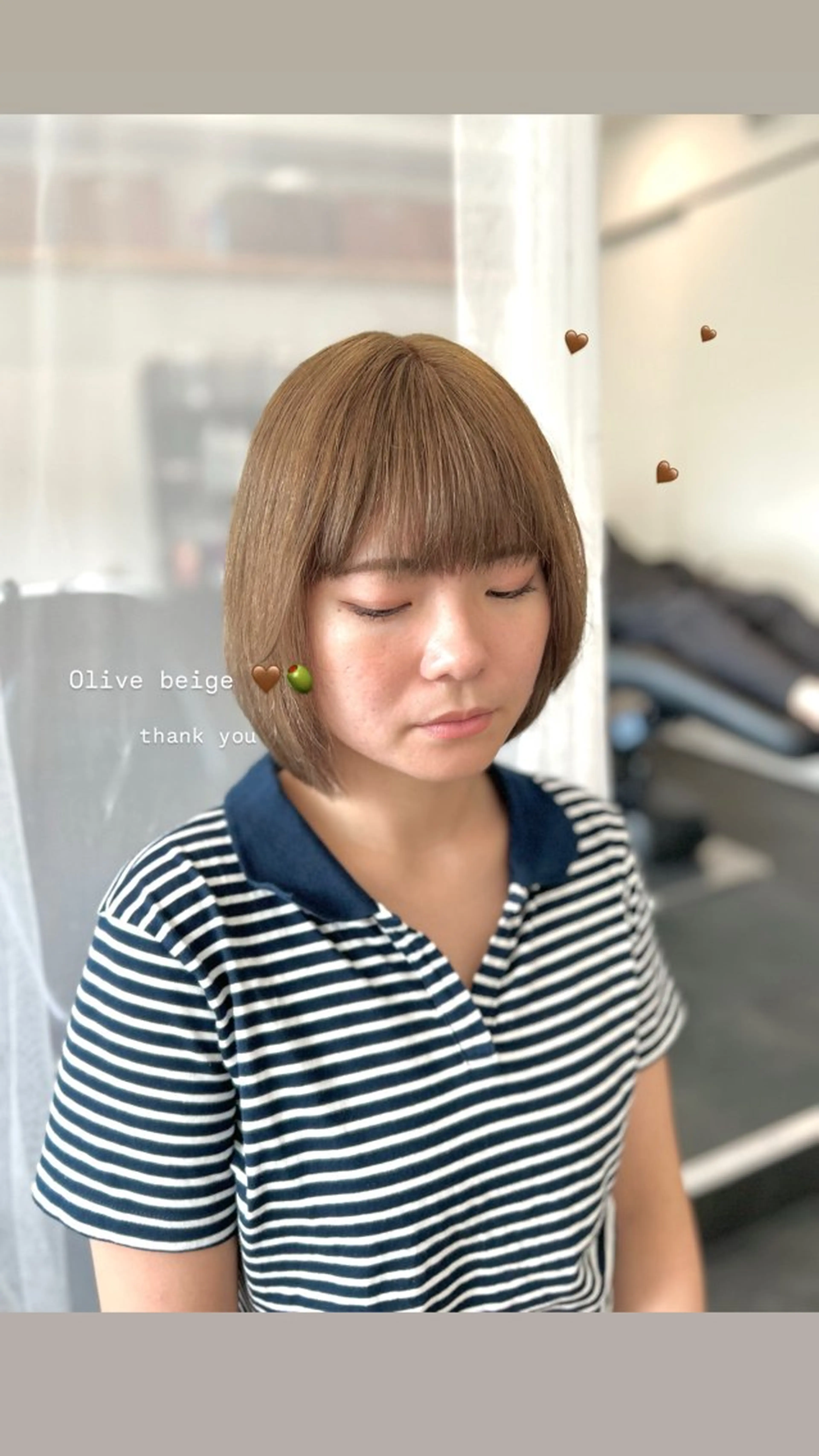 ミディアム kalahair Yukaのヘアスタイル