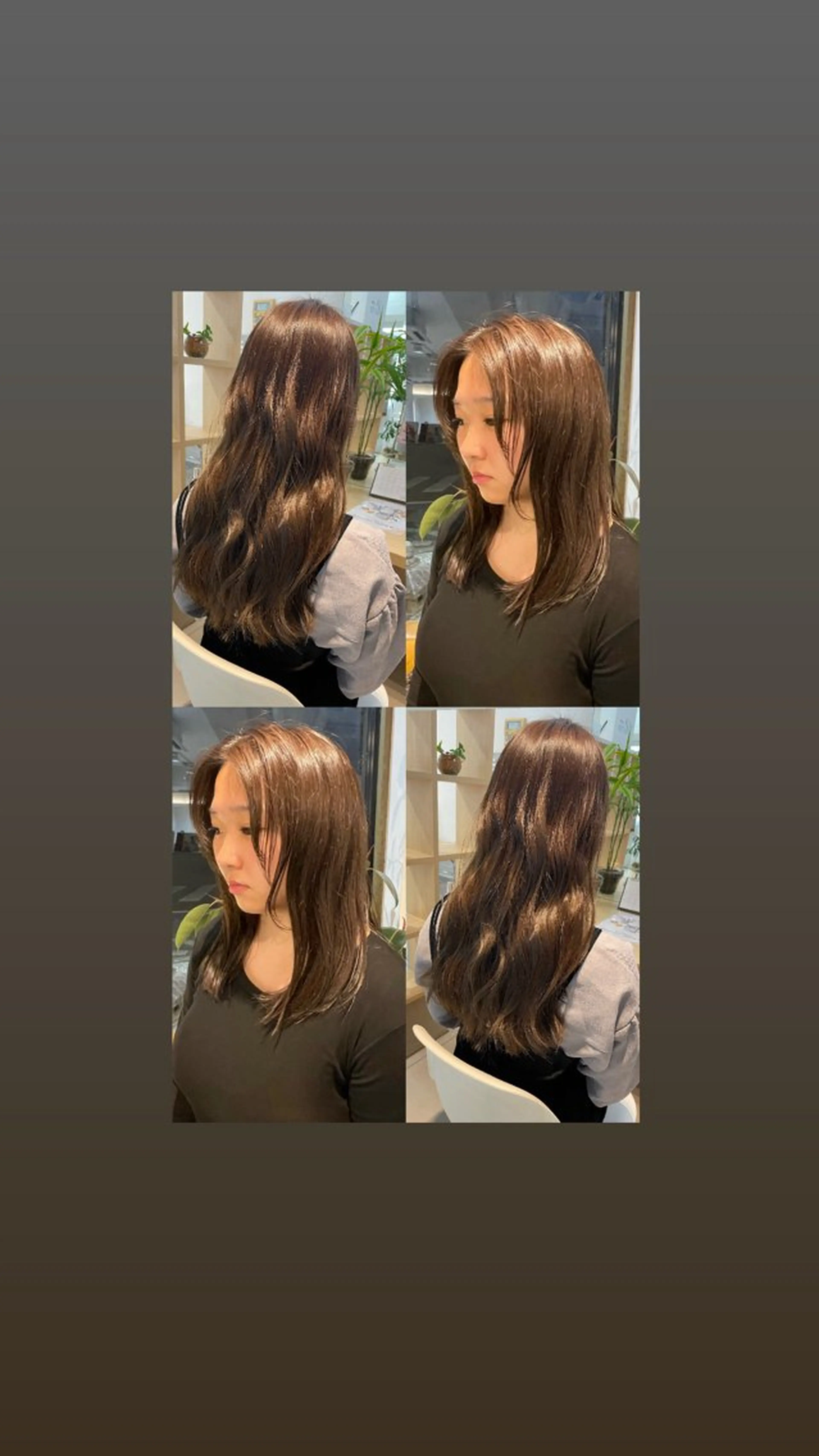 ロング ❤︎韓国レイヤー❤︎ アカリのヘアスタイル