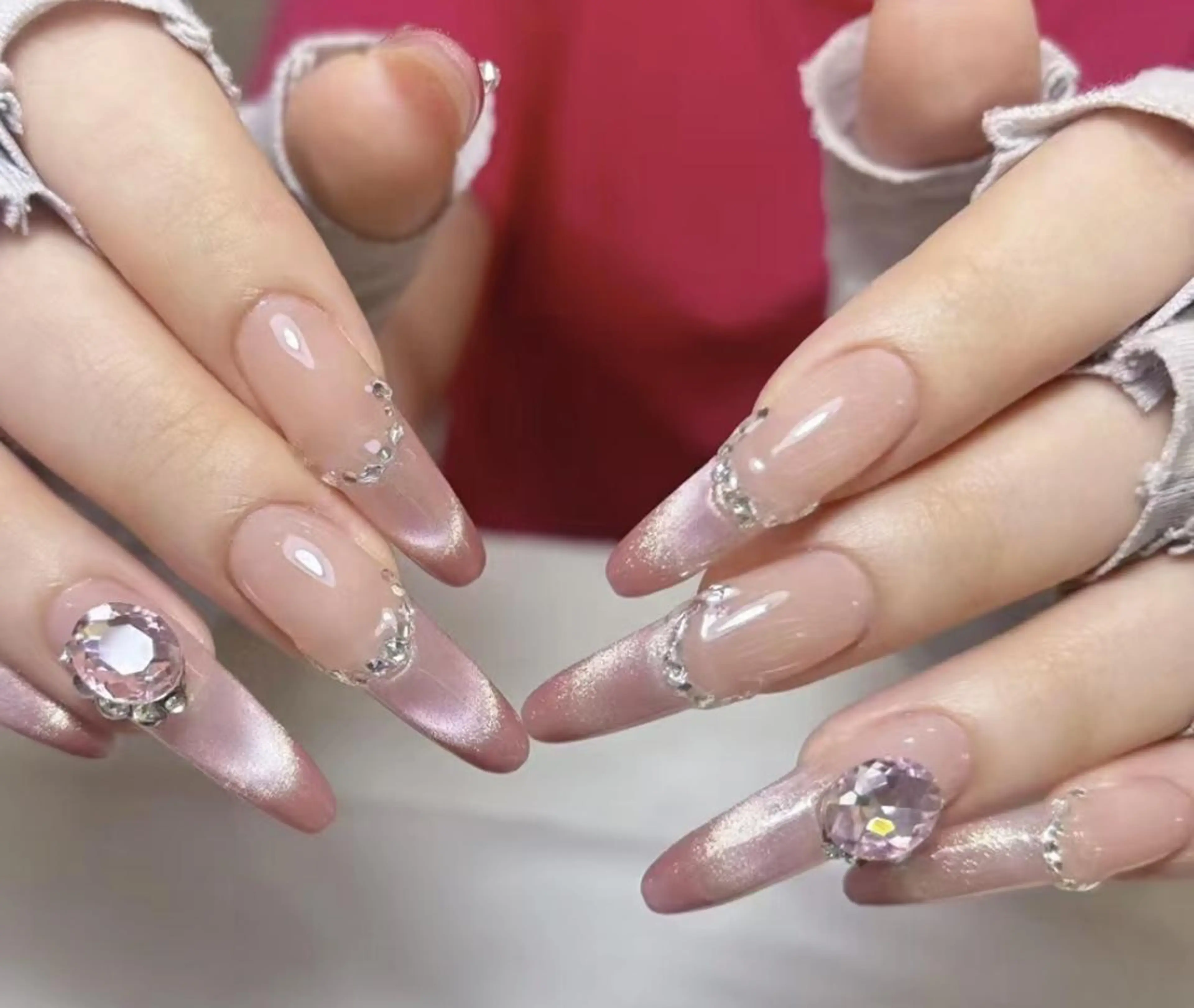 ネイル ハンドネイル By moonネイル 🌷ワンホン/韓国風のネイルデザイン