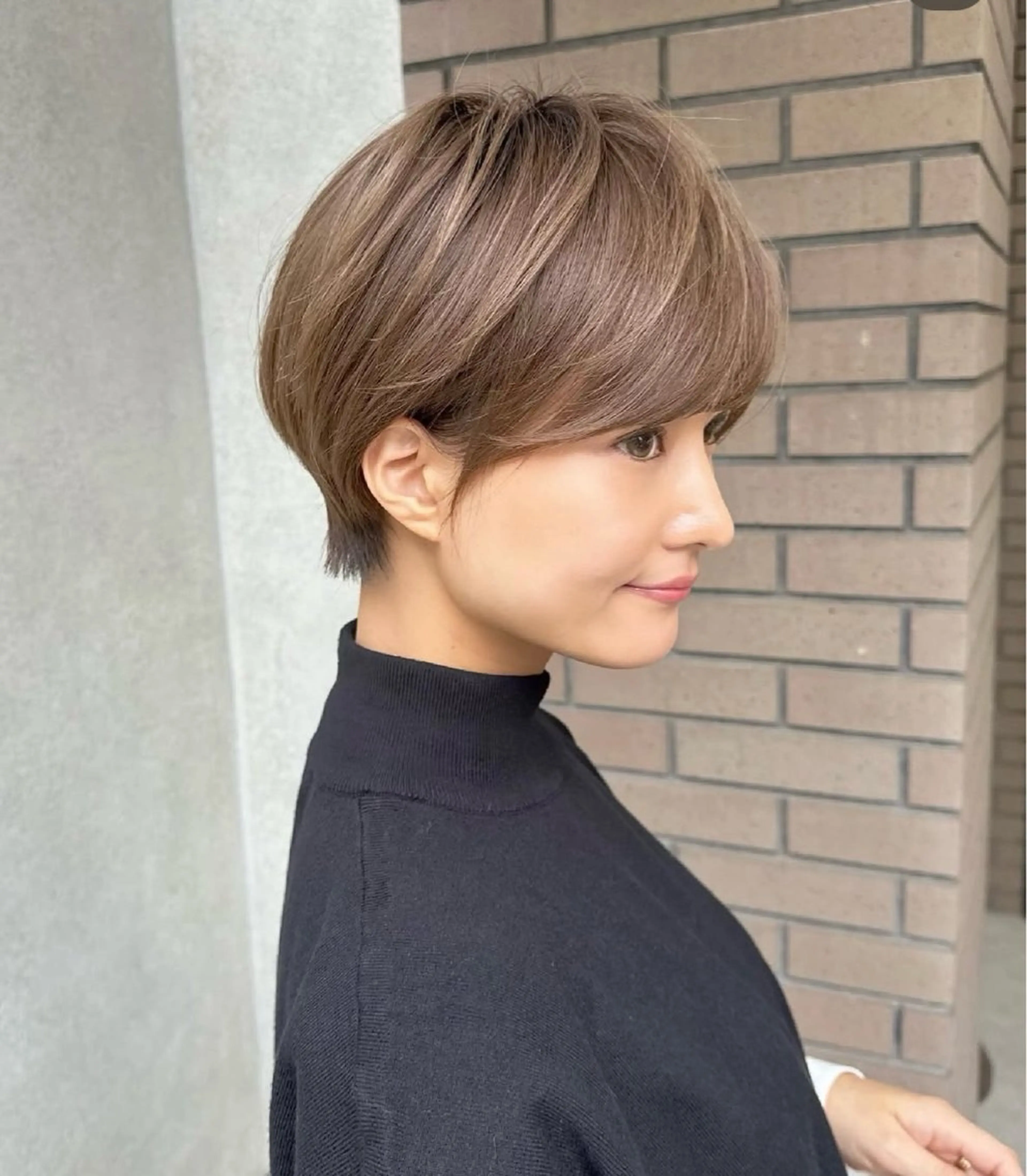 ショート 艶カラー/ヘアセット 着付け　ふうか　渋谷のヘアスタイル