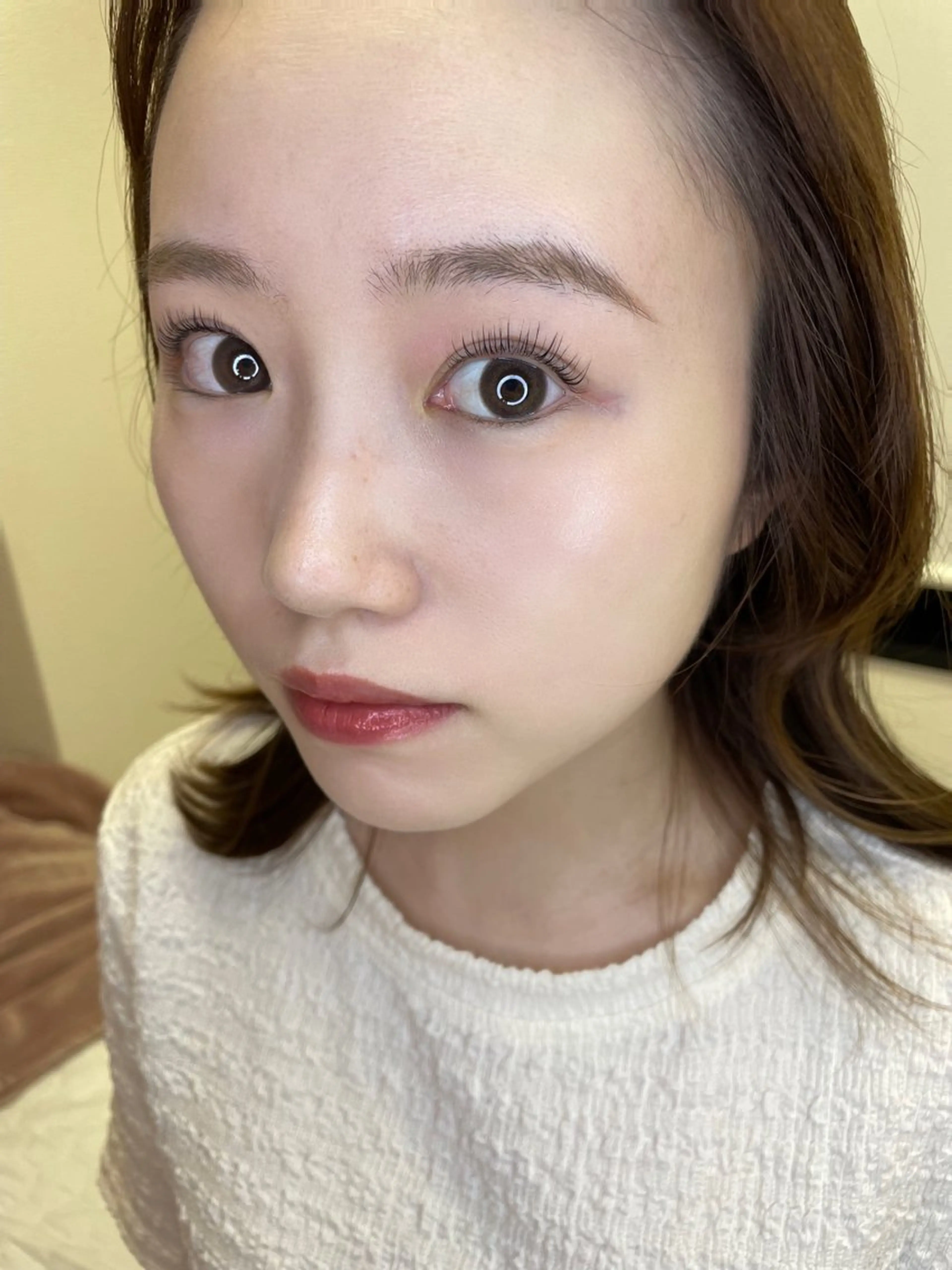 マツエク・マツパ マツパ 大阪福島韓国束感まつ げ Sayaka🤍のマツエク・マツパデザイン