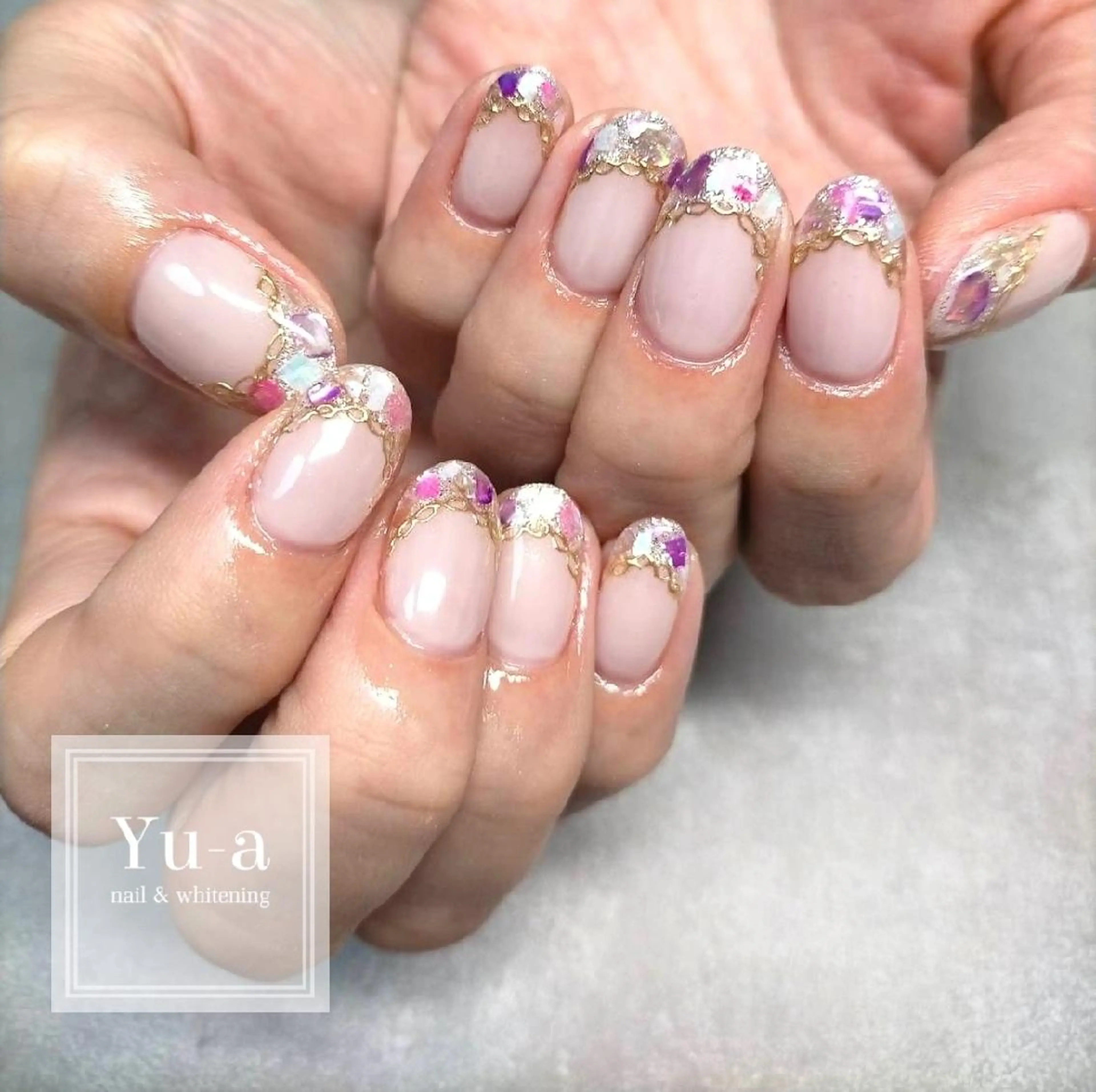 ネイル ハンドネイル yu-a☆   柏ネイルのネイルデザイン