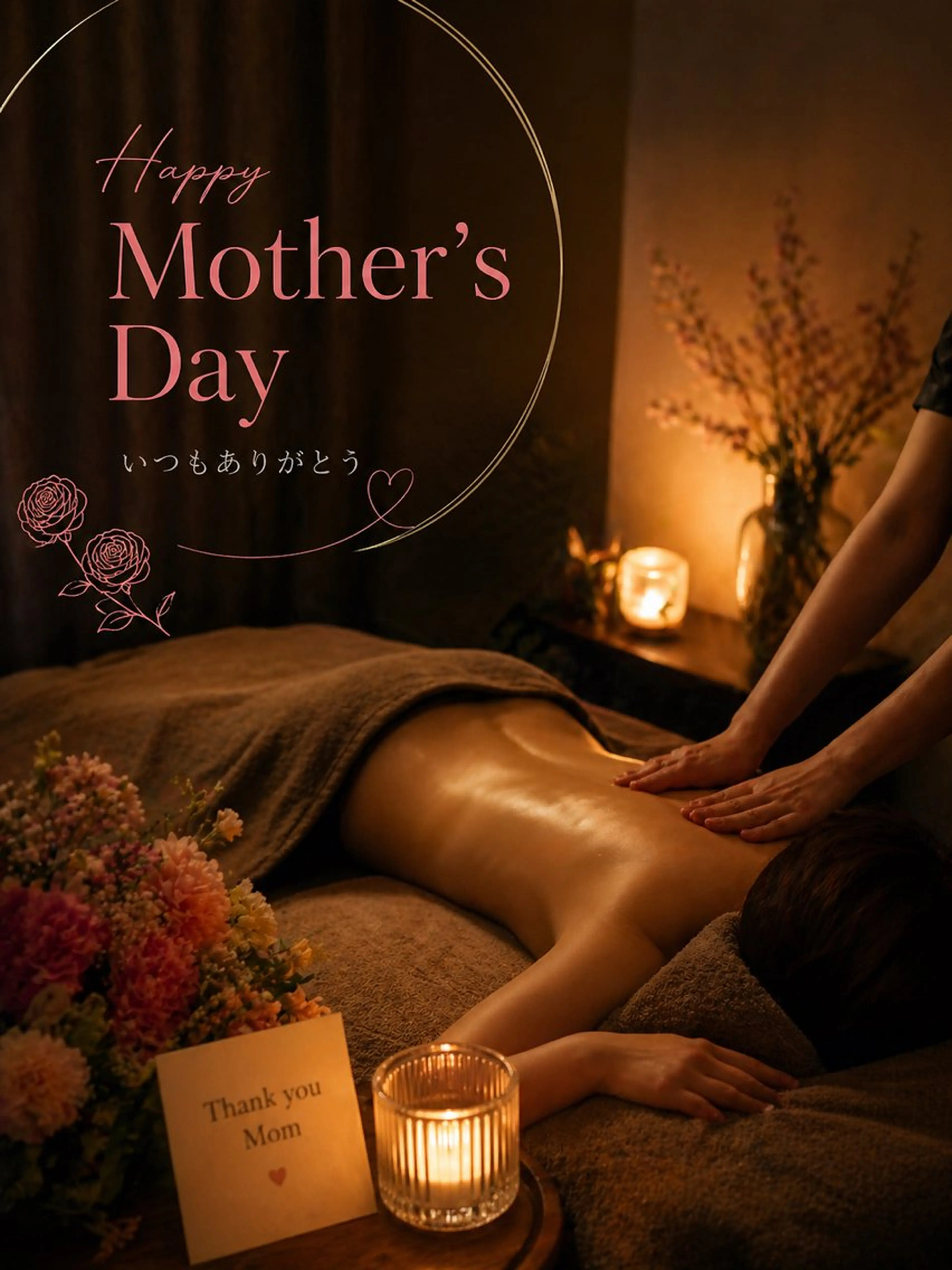 【5月限定】🌹母の日特別メニュー🌹の写真