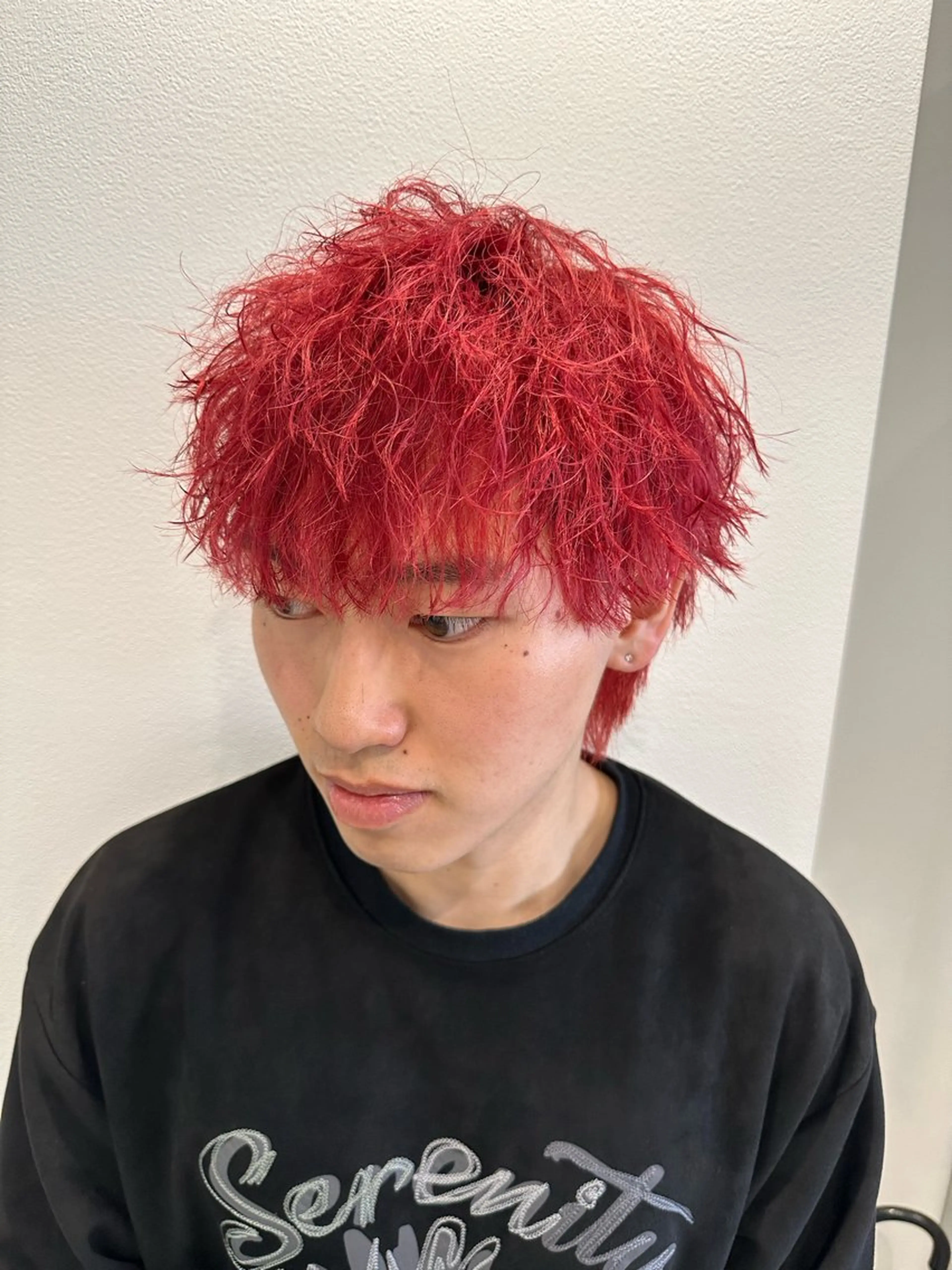 ショート カラー パーマ ヘアアレンジ メンズ カット ヘアカラー パーマ トリートメント メンズNo.1美容師 Coshoのヘアスタイル