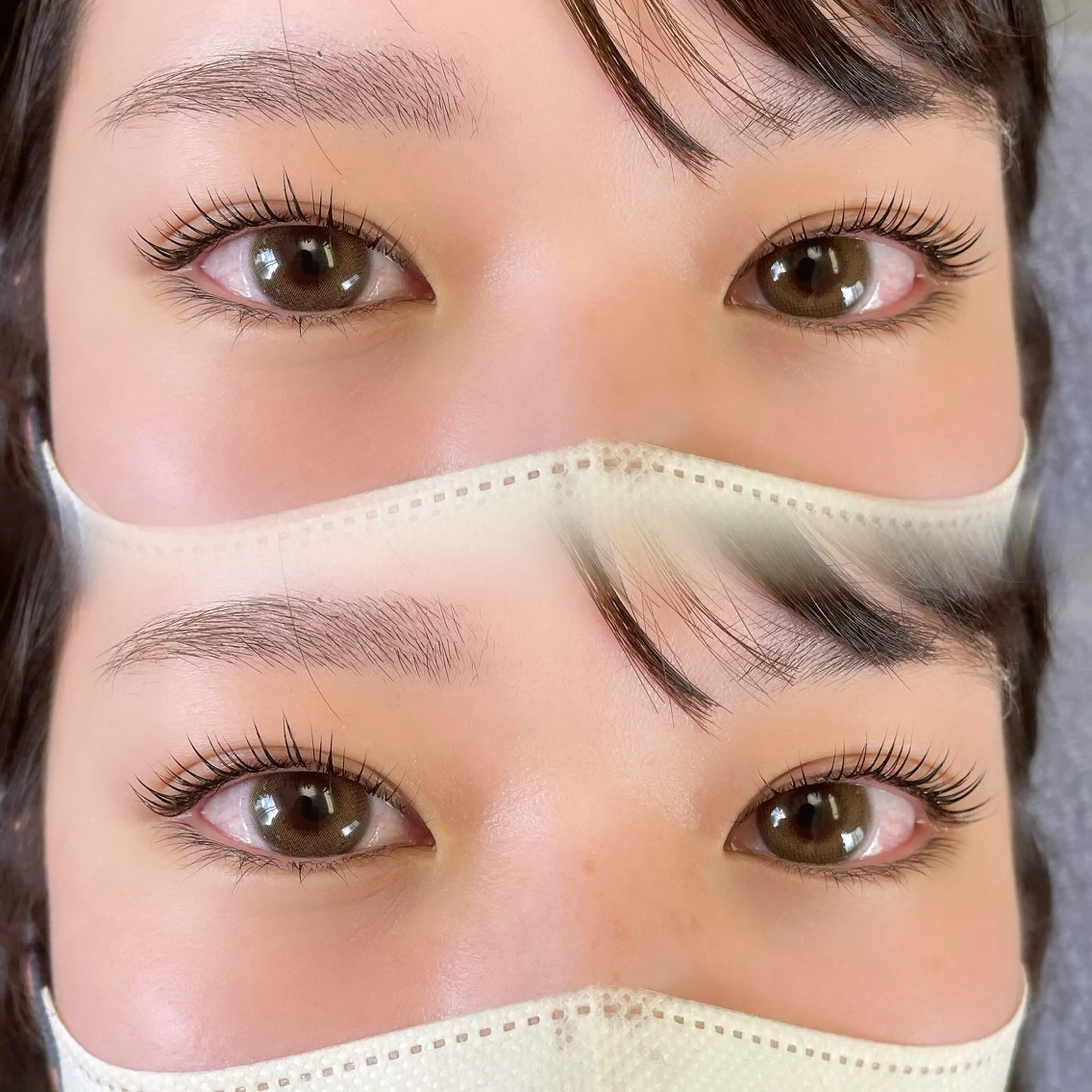 マツエク・マツパ ナチュラル 一重×まつ毛パーマ Bianca 💋 KIKUCHIのマツエク・マツパデザイン